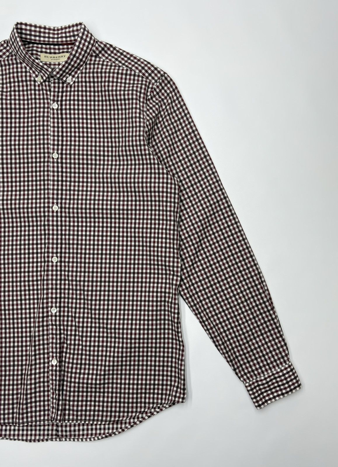 Burberry Burberry London Vintage Shirt Button Up Size US M / EU 48-50 / 2 - 2 Thumbnail