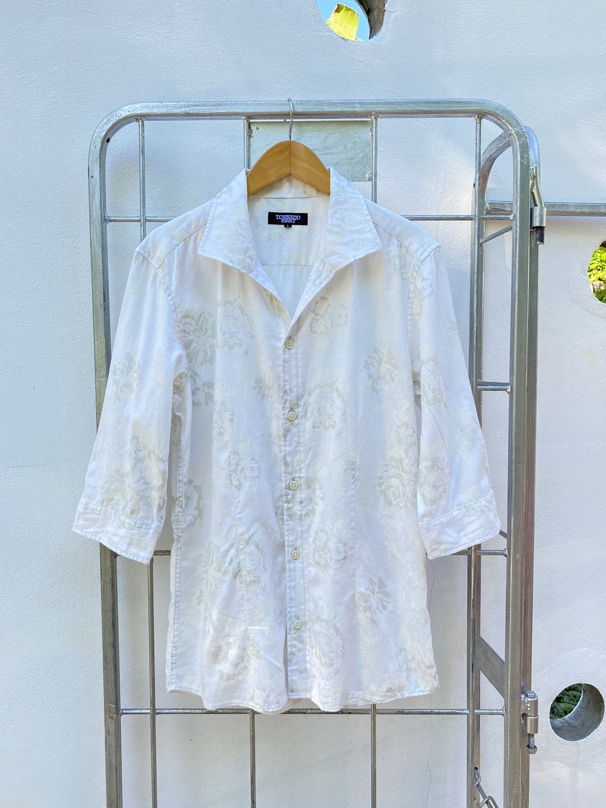 Tornado Mart TORNADO MART white shirt Size ONE SIZE - 19 Thumbnail