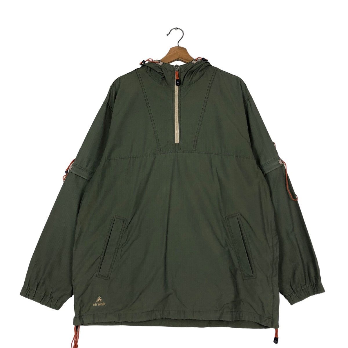Hysteric Glamour 🔥Vintage Half Zipper Anorak Jacket Survival Design Airwalk Size US L / EU 52-54 / 3 - 10 Thumbnail
