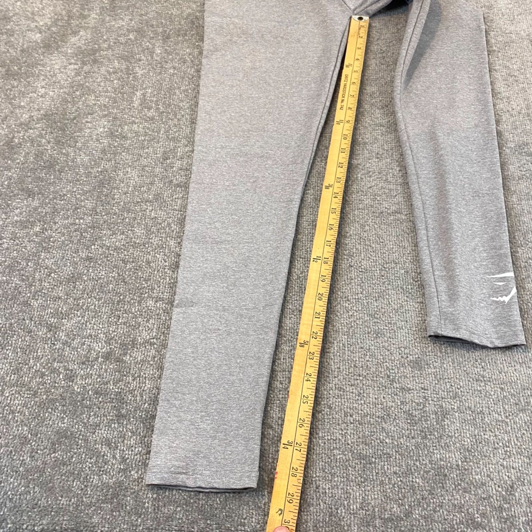 Gymshark Gymshark Leggings Womens Medium Gray Athleisure Workout Activewear Pants Stretch Size 32" / US 10 / IT 46 - 6 Thumbnail