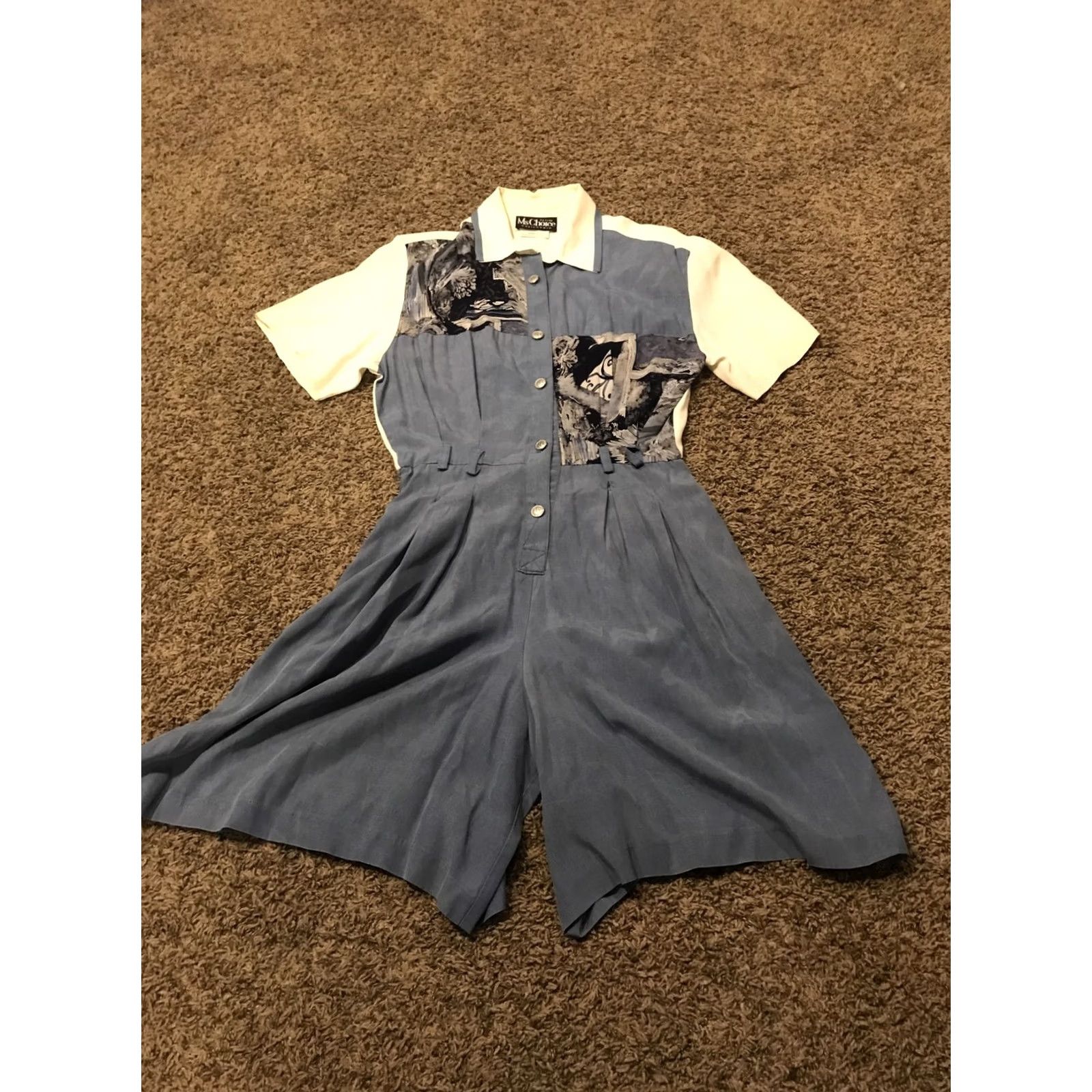 Vintage VINTAGE Ms Choice Romper Dress May Be Reformulated as: "Ms Choice Romper Dress" Size 30" / US 8 / IT 44 - 4 Thumbnail