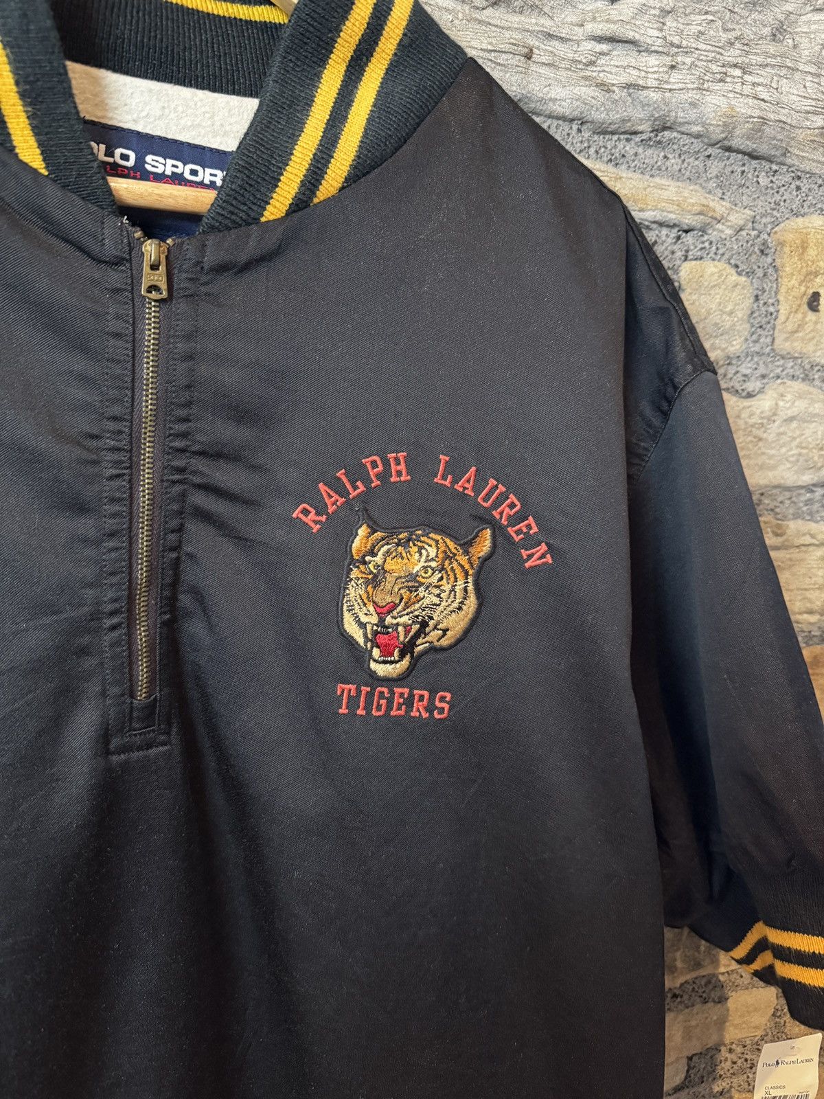 Ralph Lauren Polo Sport Tigers Half Zip BNWT XL Varsity Fit Size US XL / EU 56 / 4 - 5 Thumbnail