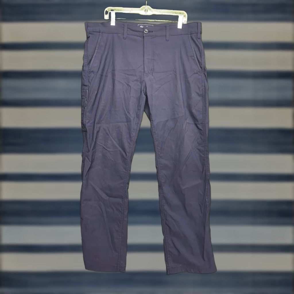 Eddie Bauer Eddie Bauer Travex Pants Mens 38x32 Horizon Guide Flex Performance Hiking Blue Size US 38 / EU 54 - 1 Thumbnail