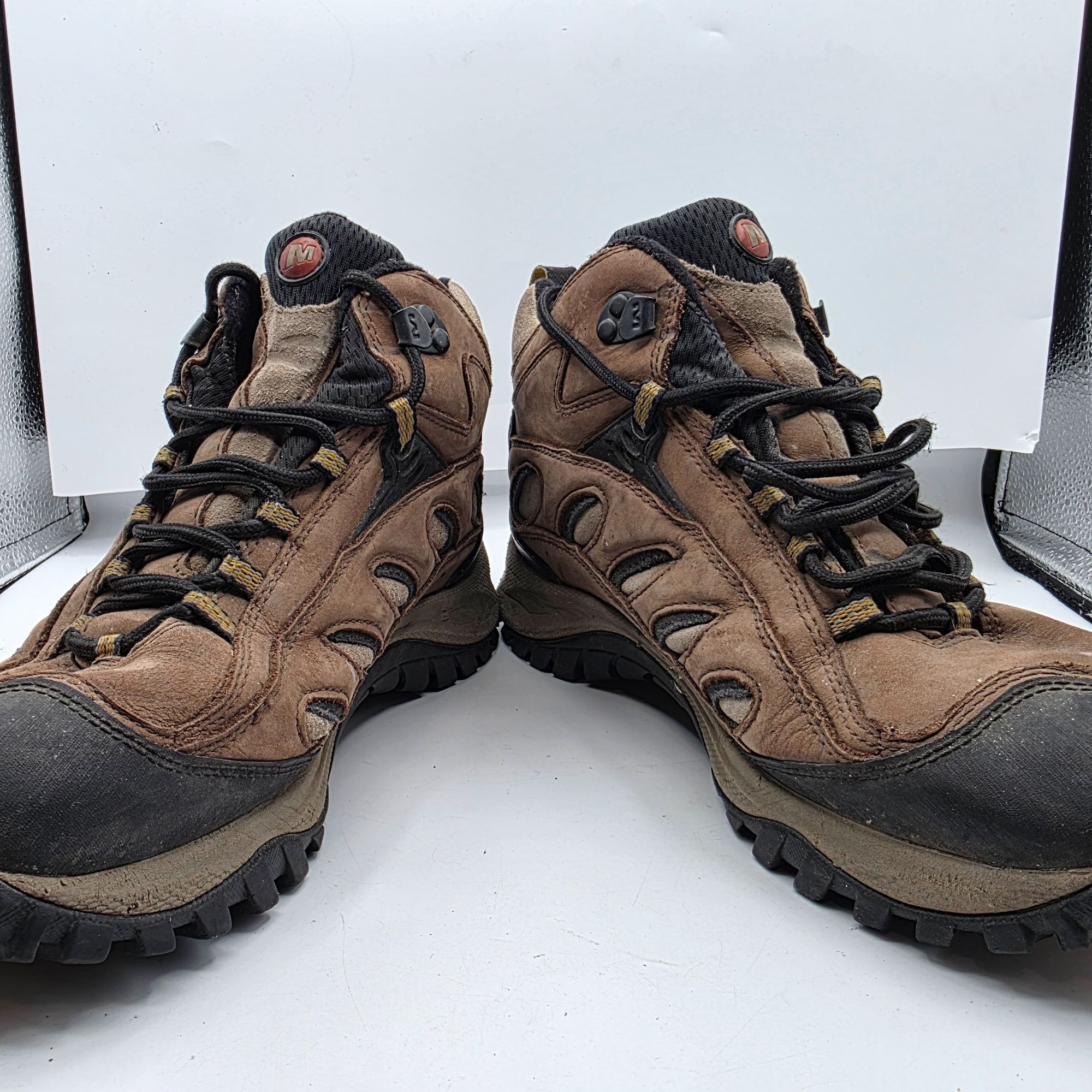 Merrell Merrell Radius Mid Mens Size 9 Cocoa Brown Waterproof Hiking Size US 9 / EU 42 - 2 Thumbnail