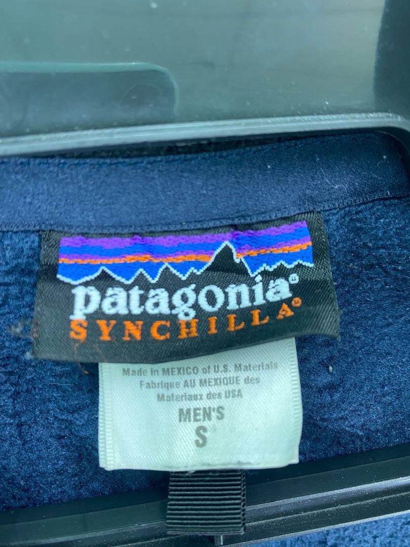 Patagonia × Vintage Vtg 90s PATAGONIA Synchillia fleece vest jacket Size US S / EU 44-46 / 1 - 6 Thumbnail