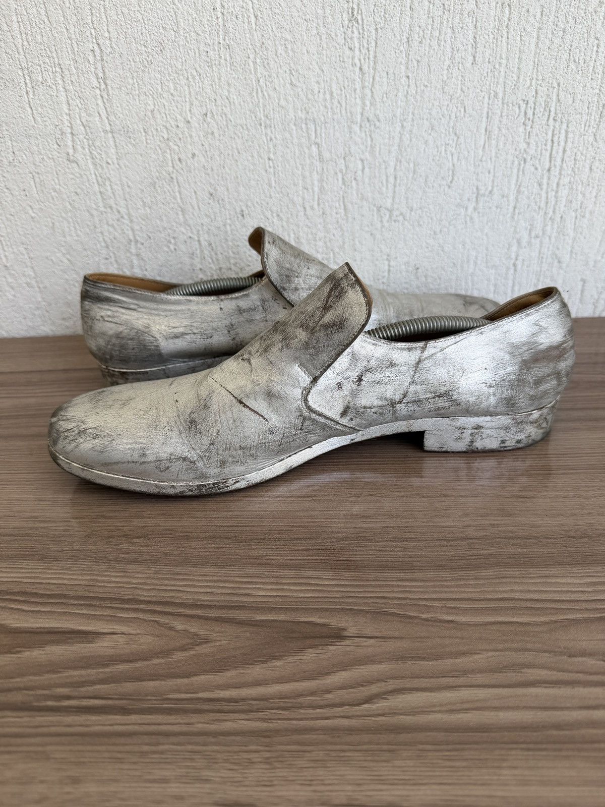 Maison Margiela Extremely rare🔥❗️Distressed painted loafers Size US 9 / EU 42 - 9 Thumbnail