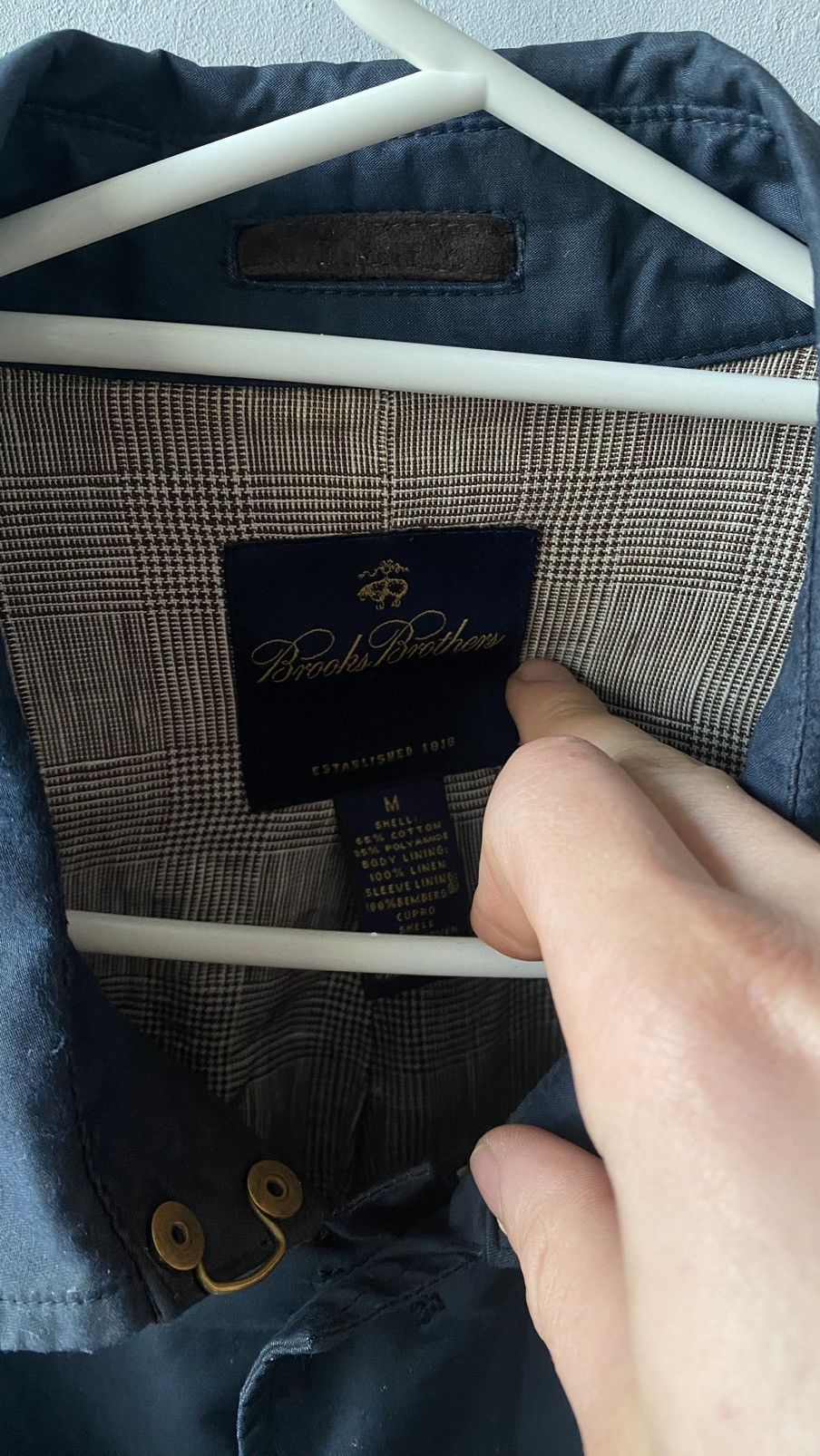 Brooks Brothers Brooks Brothers blue light jacket coat size M Size US M / EU 48-50 / 2 - 5 Thumbnail