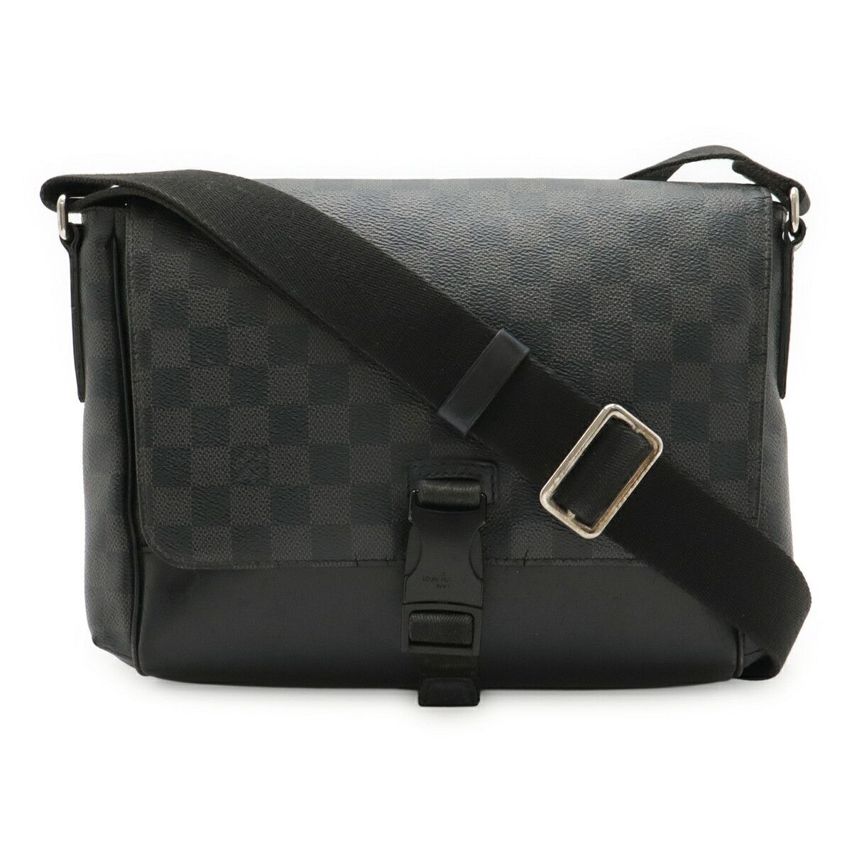 Louis Vuitton Louis Vuitton Louis Vuitton Messenger PM Damier Graphite Shoulder Bag Textile Shoulder Bag N41457 DUTY FREE for USA Size ONE SIZE - 1 Thumbnail