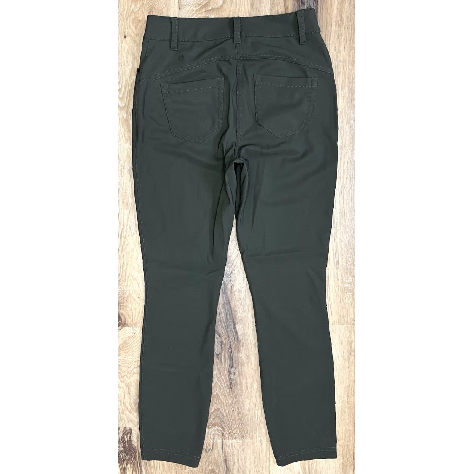 Lululemon Lululemon City Sleek 5 Pocket Pants Olive Green 27x27.5" Women Size 27" / US 4 / IT 40 - 2 Thumbnail
