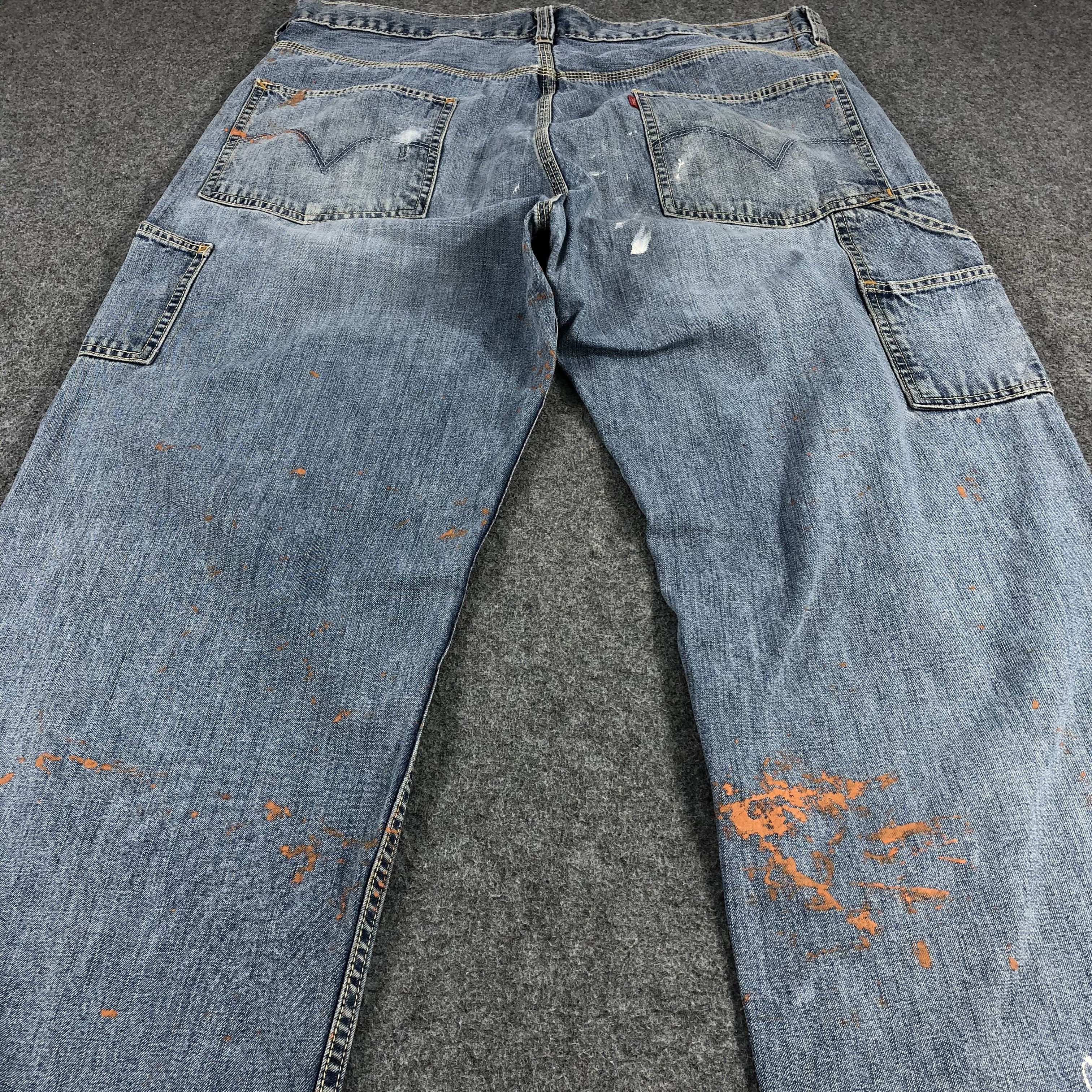 Levi's × Vintage Vintage Distress Levis Carpenter Jeans-JM1227 Size US 38 / EU 54 - 4 Thumbnail