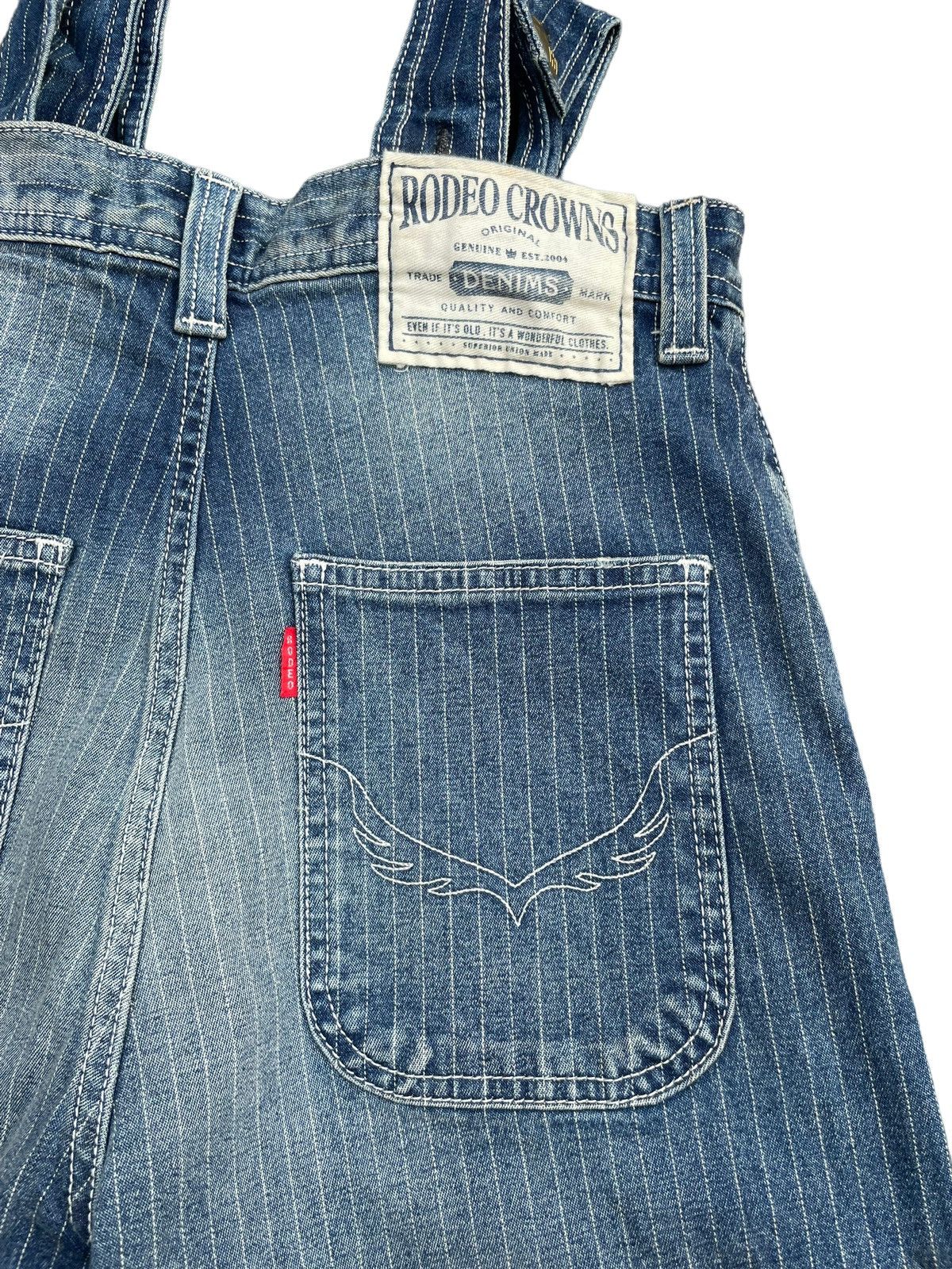 Japanese Brand Japanese Rodeo Crowns Wabash Denim Size US 29 - 11 Thumbnail