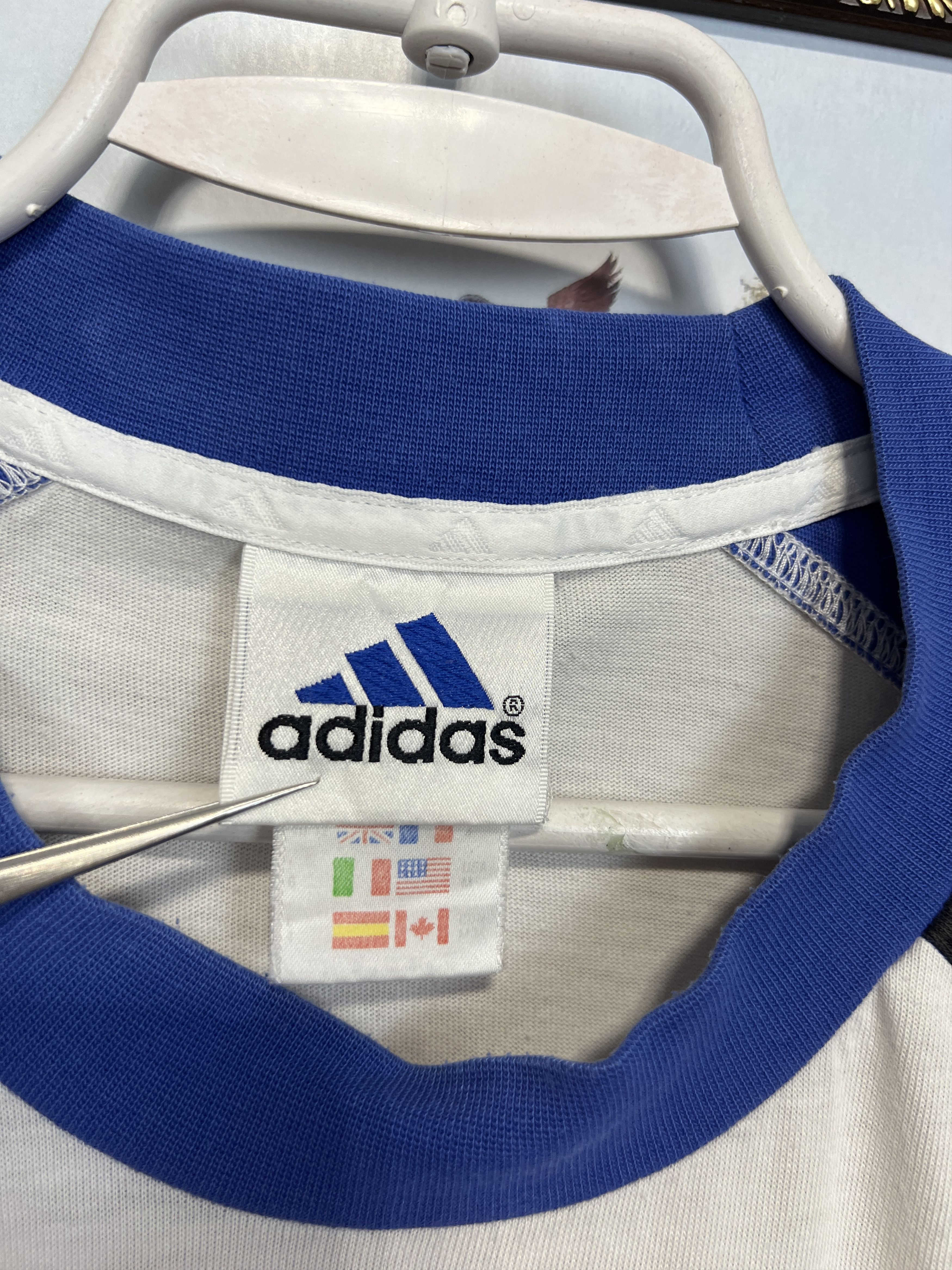 Adidas Vintage Bath Rugby Union Template Train Shirt Jersey Trikot Size US L / EU 52-54 / 3 - 5 Thumbnail