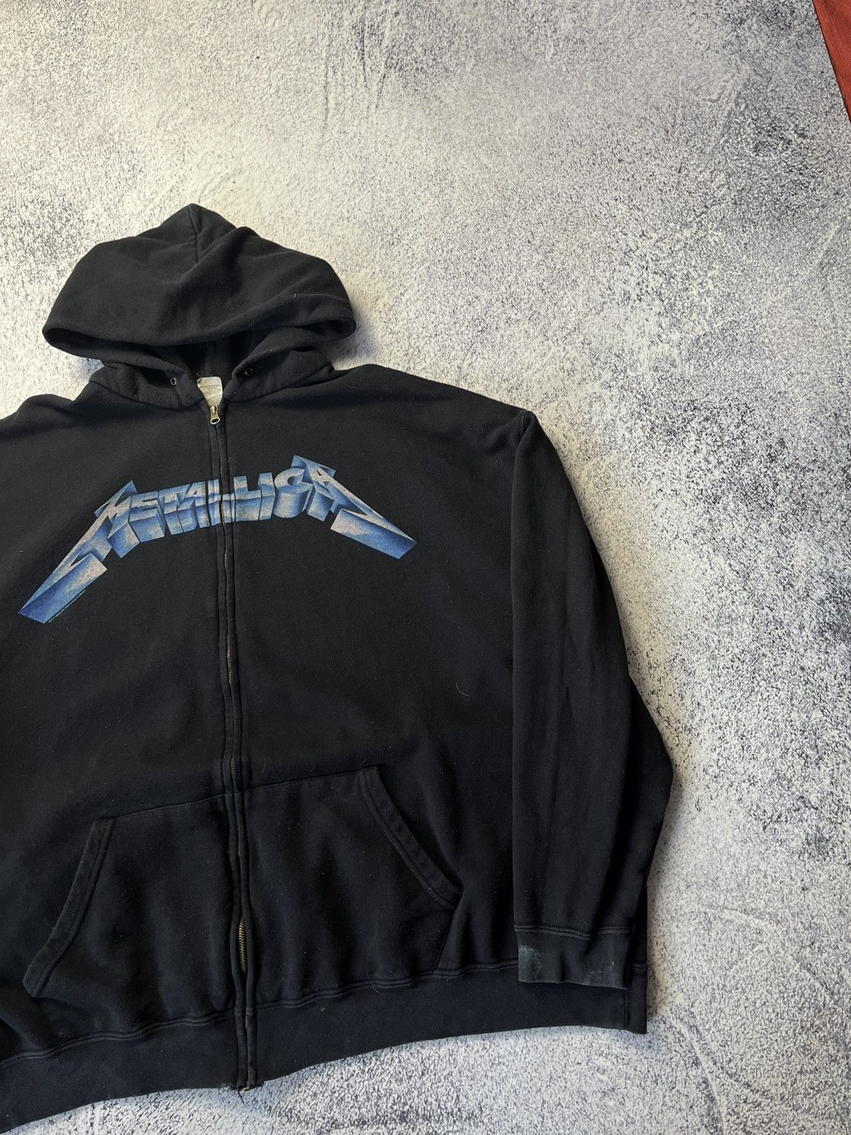 Band Tees Metallica 2017 hoodie RIDE THE LIGHTNING hooded sweatshirt Size US XXL / EU 58 / 5 - 6 Thumbnail