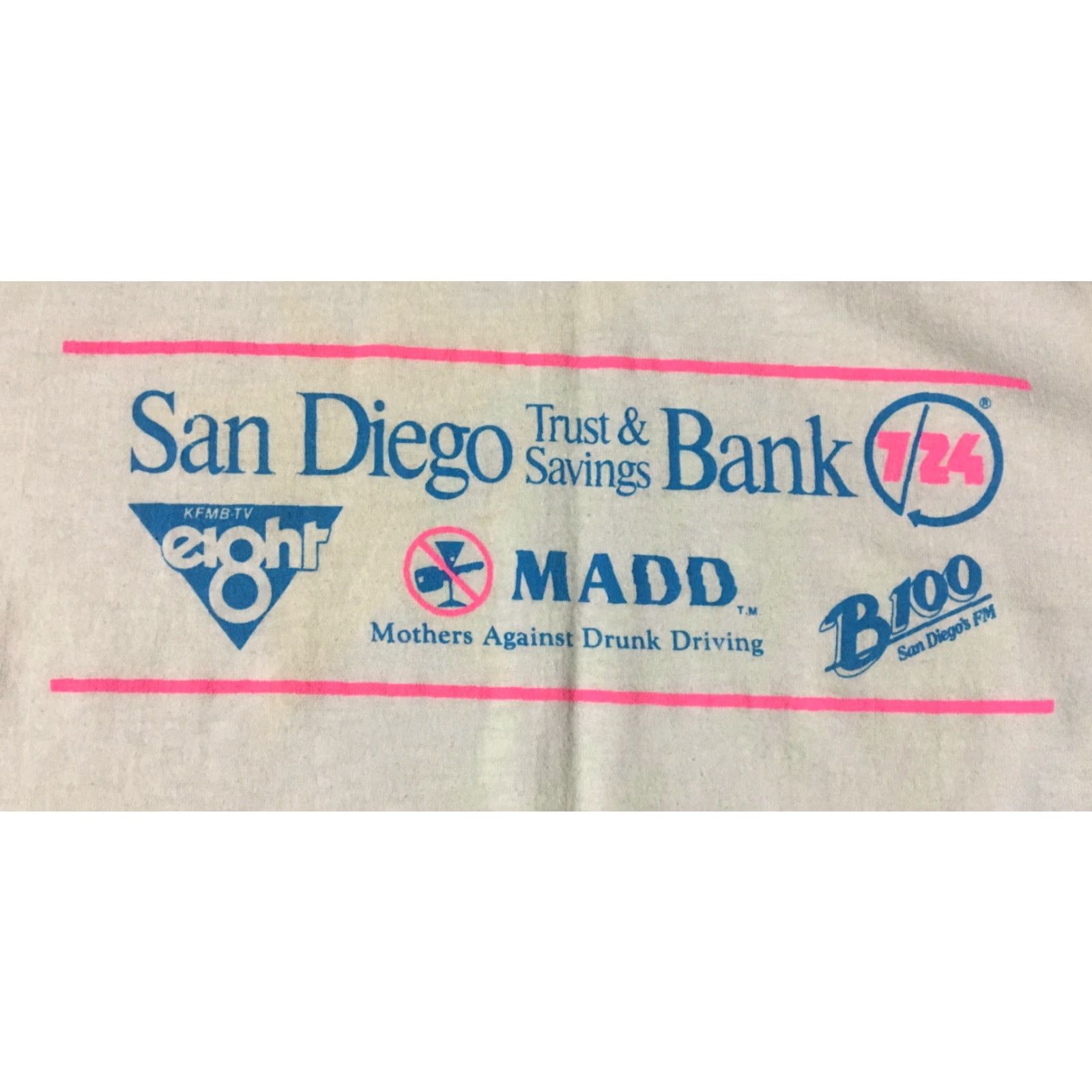 MOTHER VINTAGE MADD Run Walk Shirt M Adult Men White 90s Surf Beach Hawaii Aloha California USA Nautical Tropical Retro Size US M / EU 48-50 / 2 - 4 Thumbnail