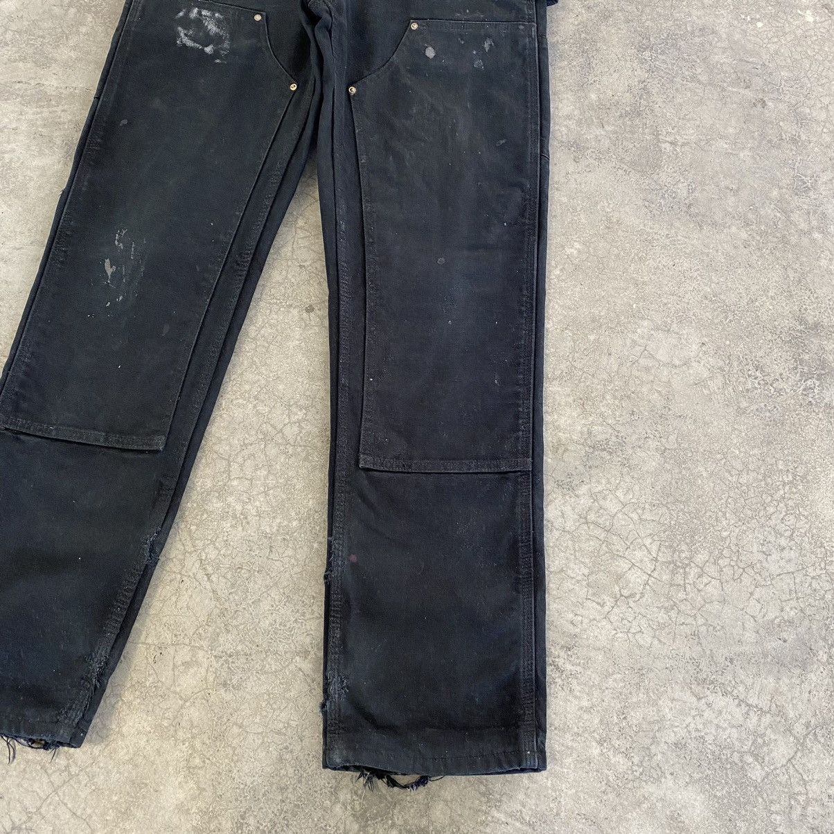 Carhartt Vintage Carhartt Double Knee Blanket Lined Painter Pants Size US 31 - 10 Thumbnail