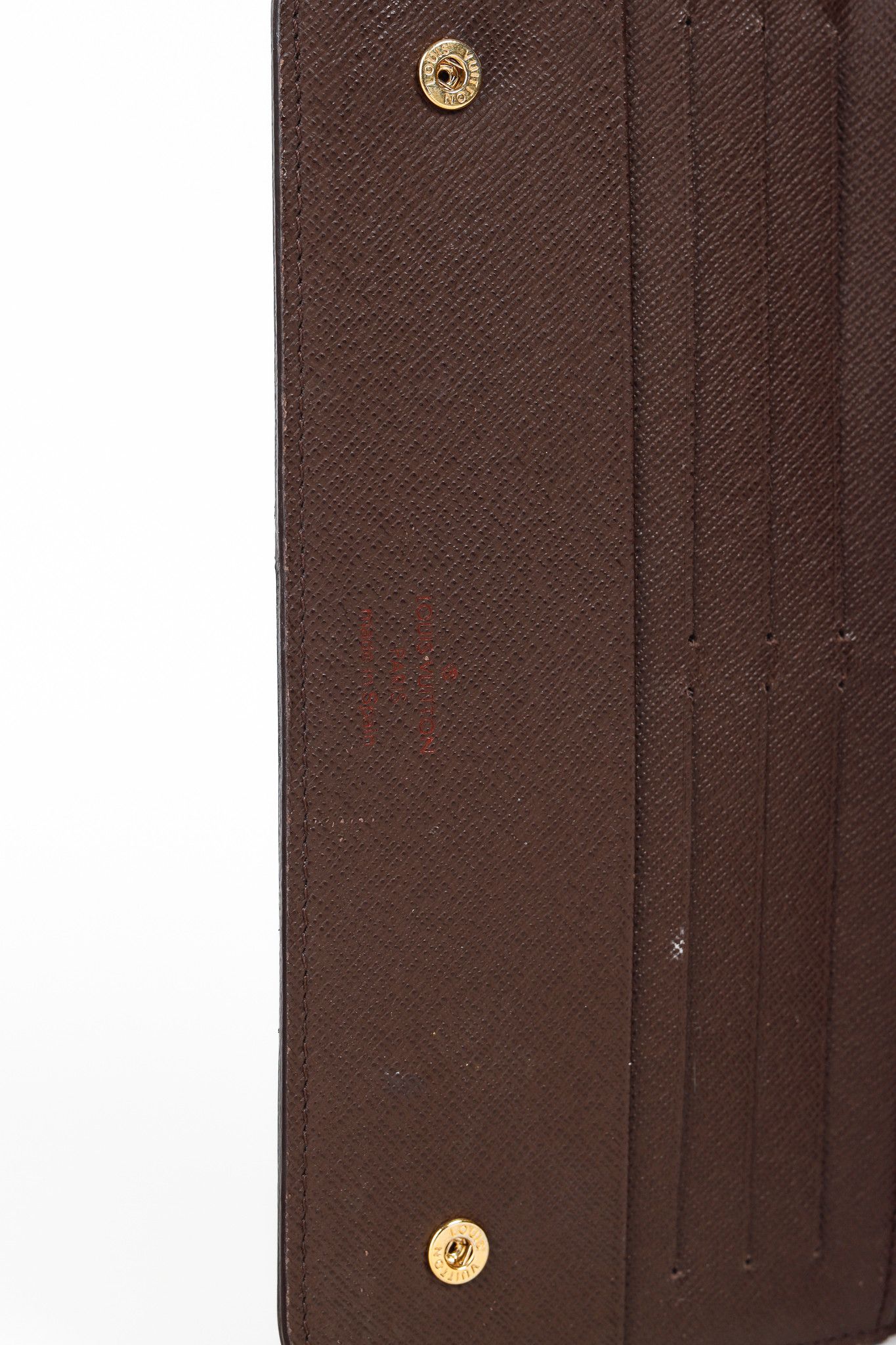 Louis Vuitton Louis Vuitton 2011 Brown Insolite Damier Ebene Wallet Size ONE SIZE - 8 Thumbnail