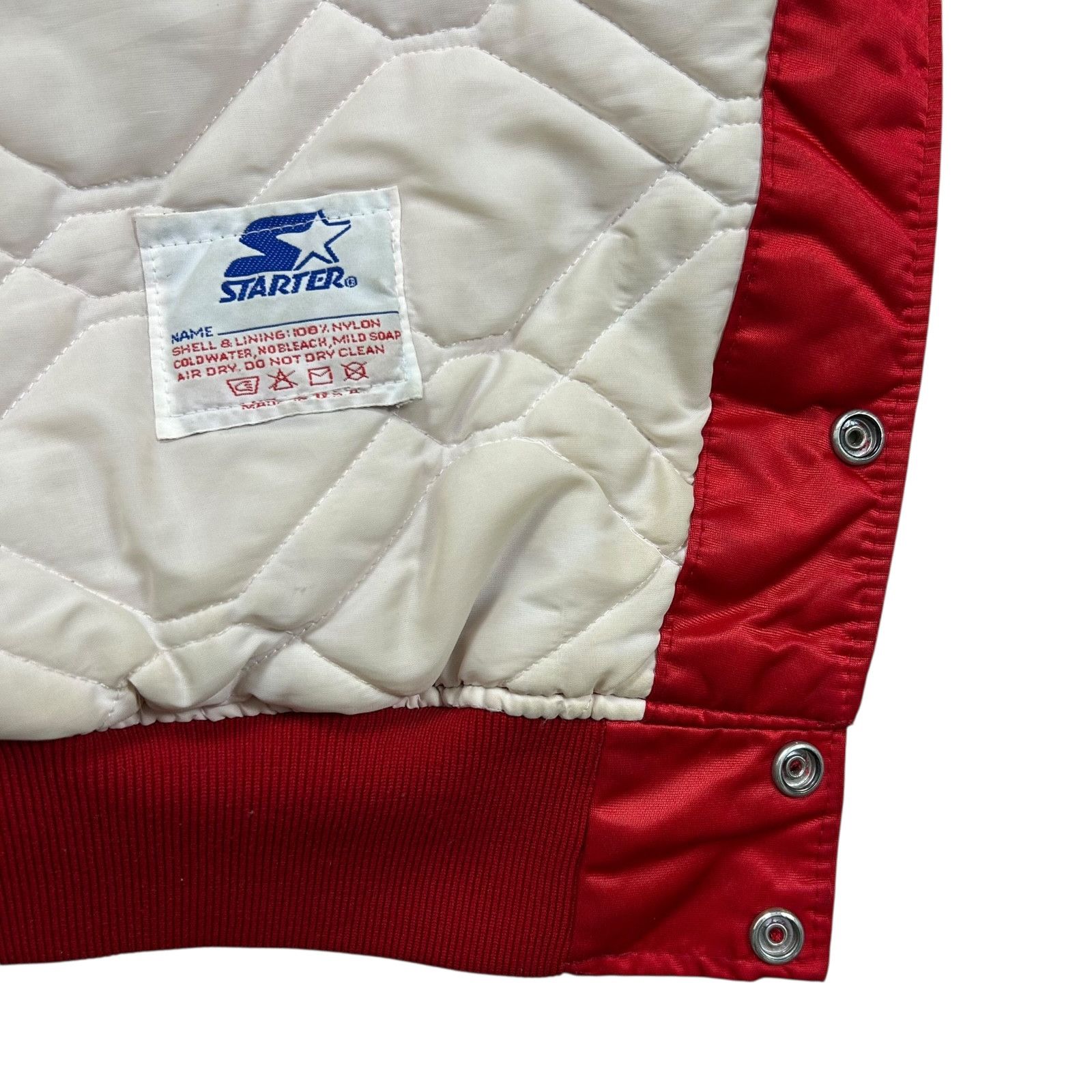 NCAA VTG UNIVERSITY OF HOUSTON COUGARS STARTER SATIN JACKET Size US XL / EU 56 / 4 - 6 Thumbnail