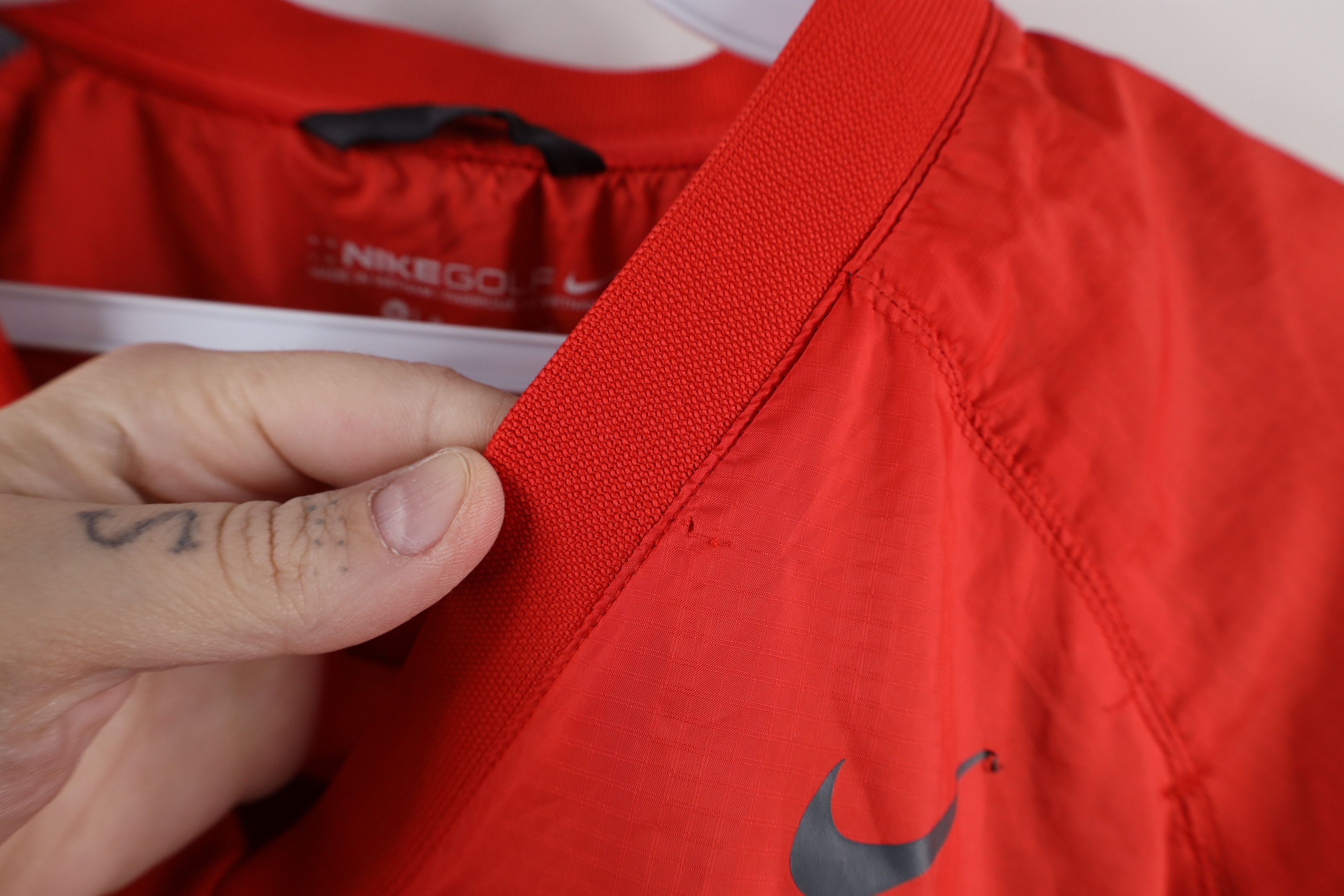 Nike × Vintage Nike Golf Button Off Sleeves Lightweight Windbreaker Jacket Size US XL / EU 56 / 4 - 7 Thumbnail