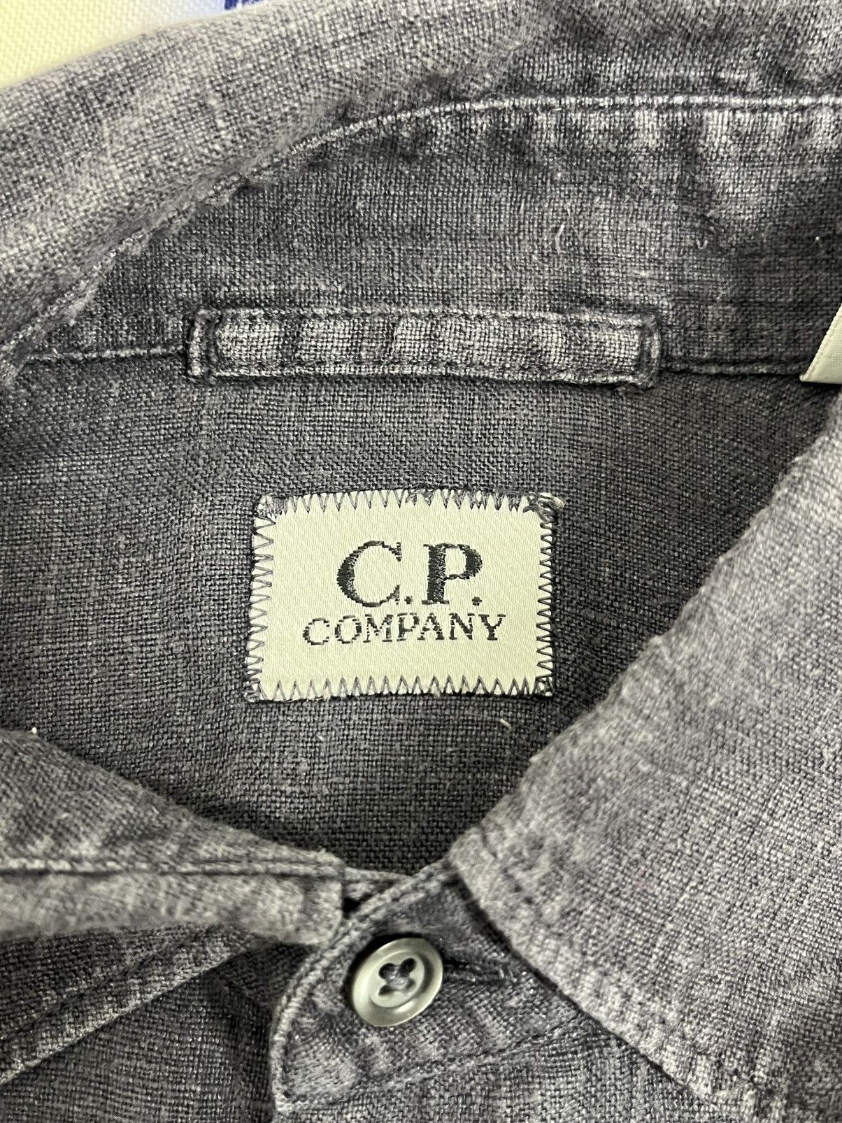 C.P. Company Vintage C.P. Company Linen Short Sleeve Shirt Size US S / EU 44-46 / 1 - 4 Thumbnail