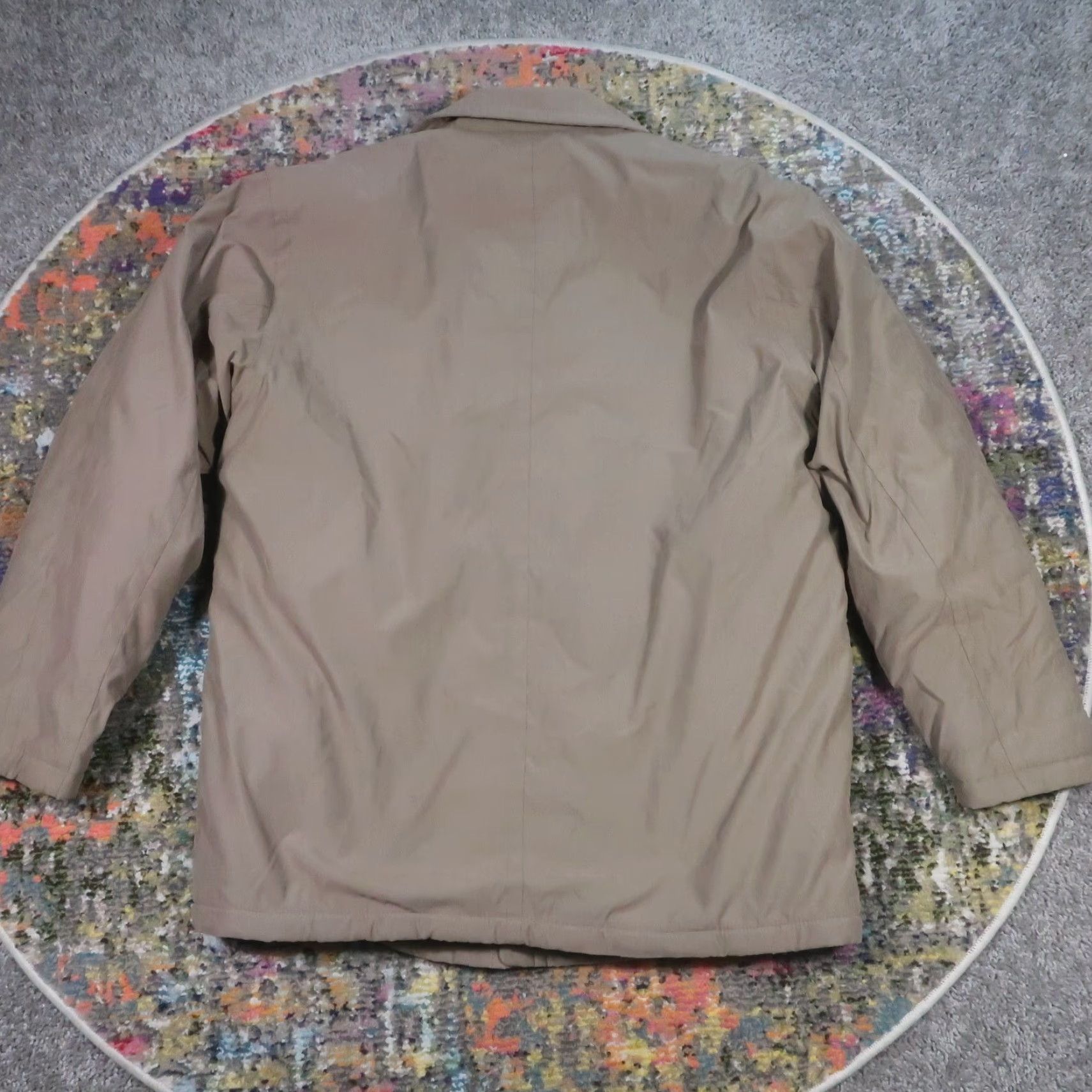 Vintage Robert Comstock RC Comstock Expedition Jacket Mens XL Nylon Fleece Lined Brown Solid Jacket Size US XL / EU 56 / 4 - 2 Thumbnail
