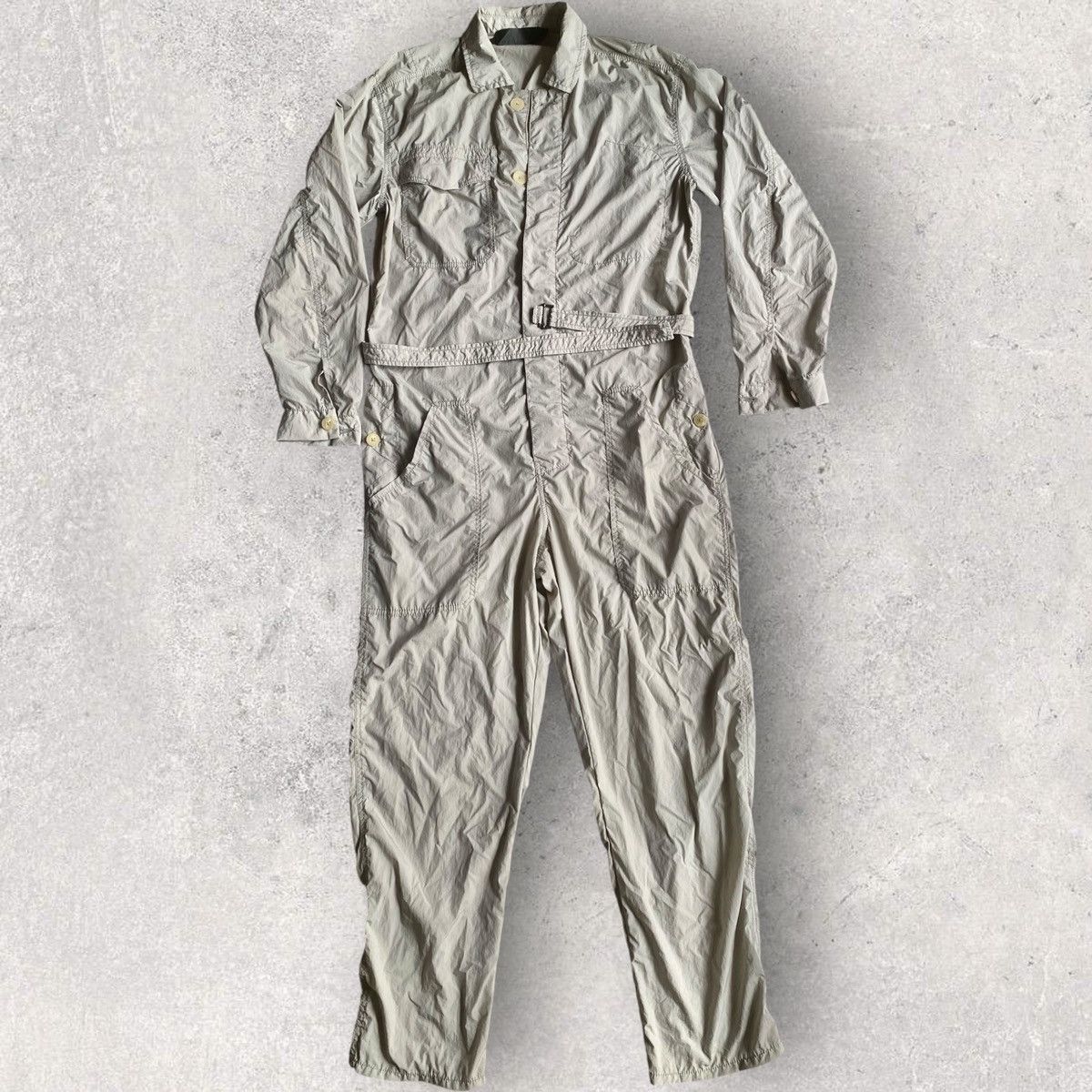 Haider Ackermann SS19 Nylon Jumpsuit Size US 30 / EU 46 - 2 Thumbnail