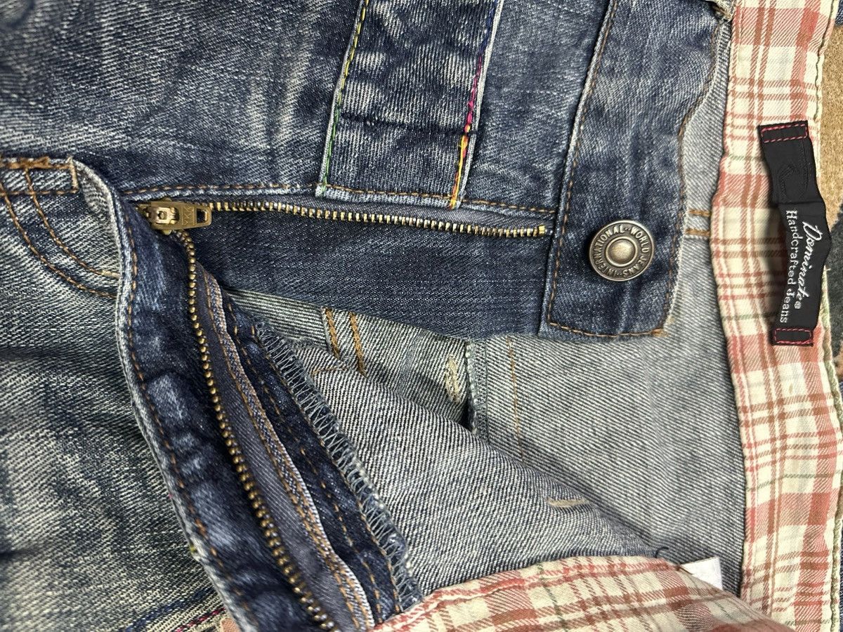 Jean Paul Gaultier Dominate handcrafted jeans double waist Size US 31 - 9 Thumbnail