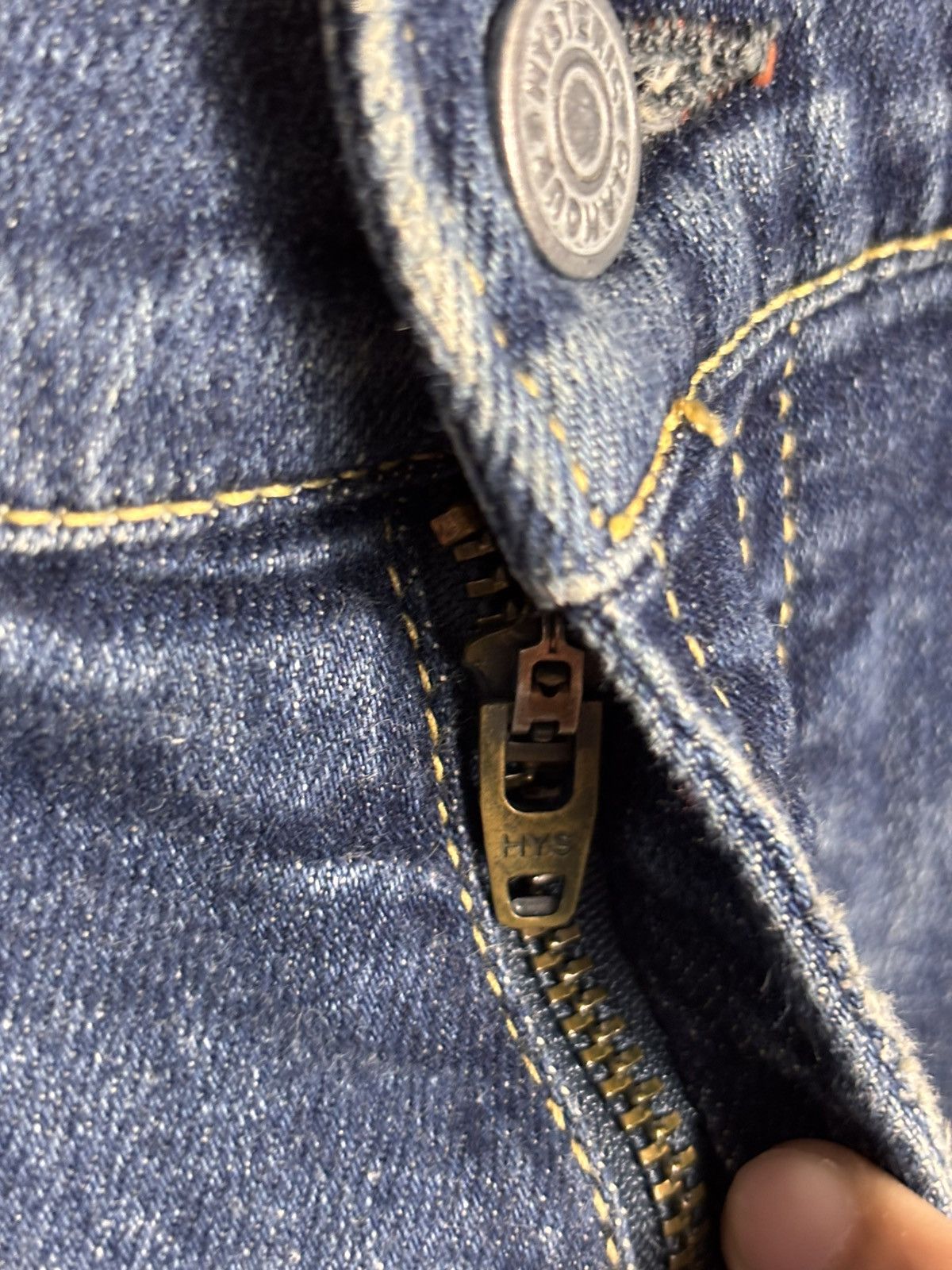 Hysteric Glamour Hysteric Glamour Studs Sexy Girl Patchwork Denim Skinny Size 31" - 11 Thumbnail