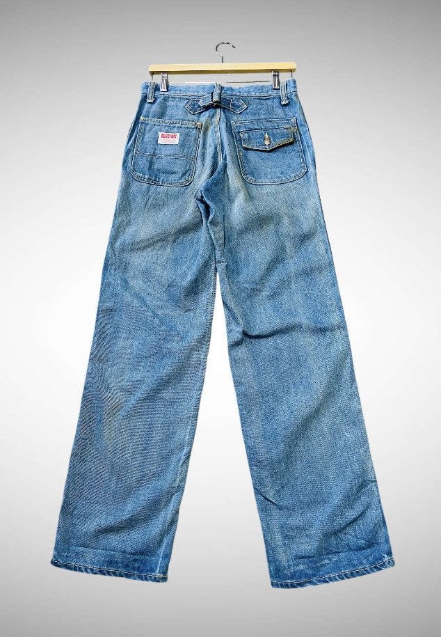 Jean Vintage Blue Way Jeans (Zip Talon) Size US 31 - 2 Thumbnail