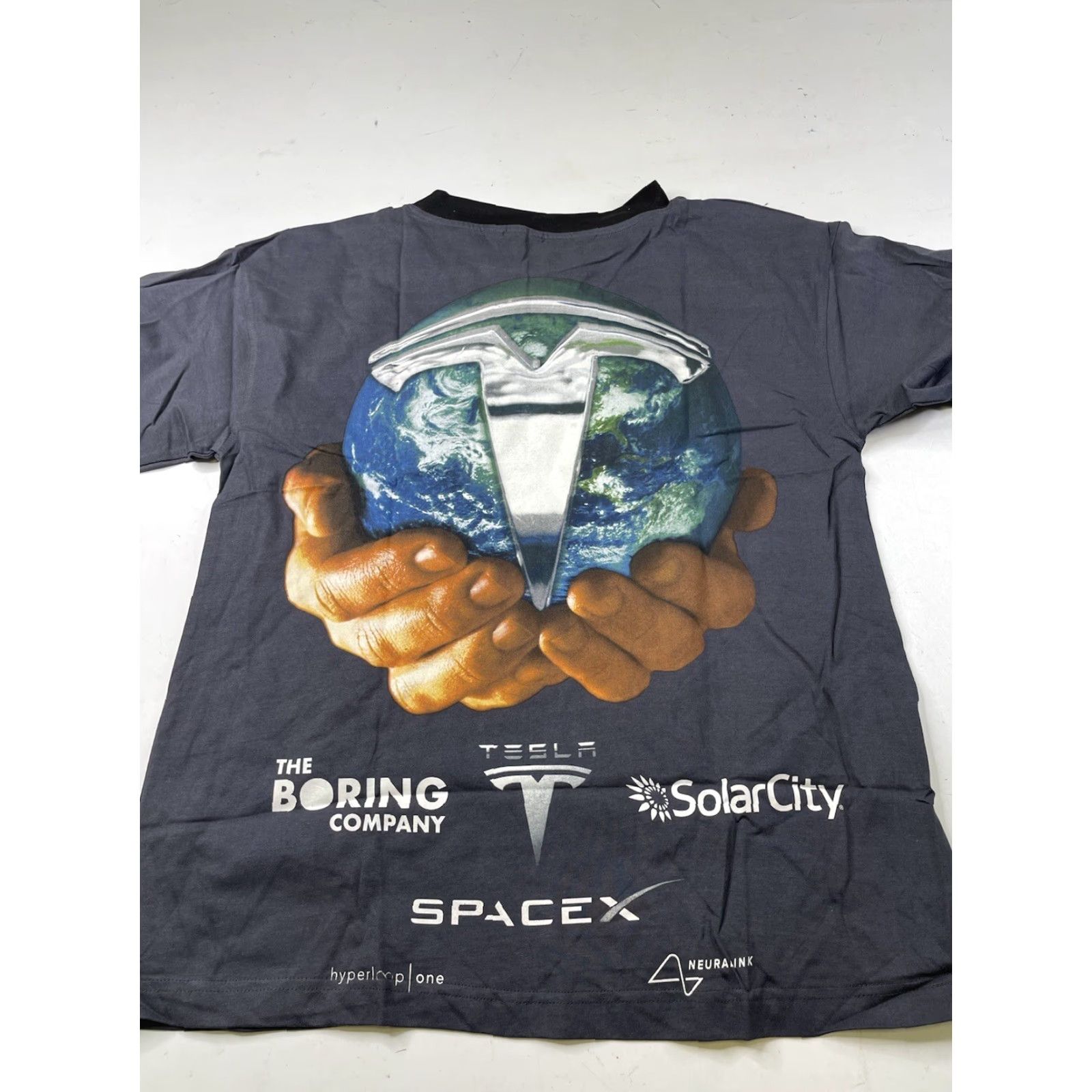 Marino Morwood Marino Morwood Tee Long Sleeve T Shirt Rap Elon Musk Tesla 90s Logo Crew Neck Gray M Men Classic Hip Hop Movie Music Retro SpaceX 2020-2029 Size US M / EU 48-50 / 2 - 7 Thumbnail