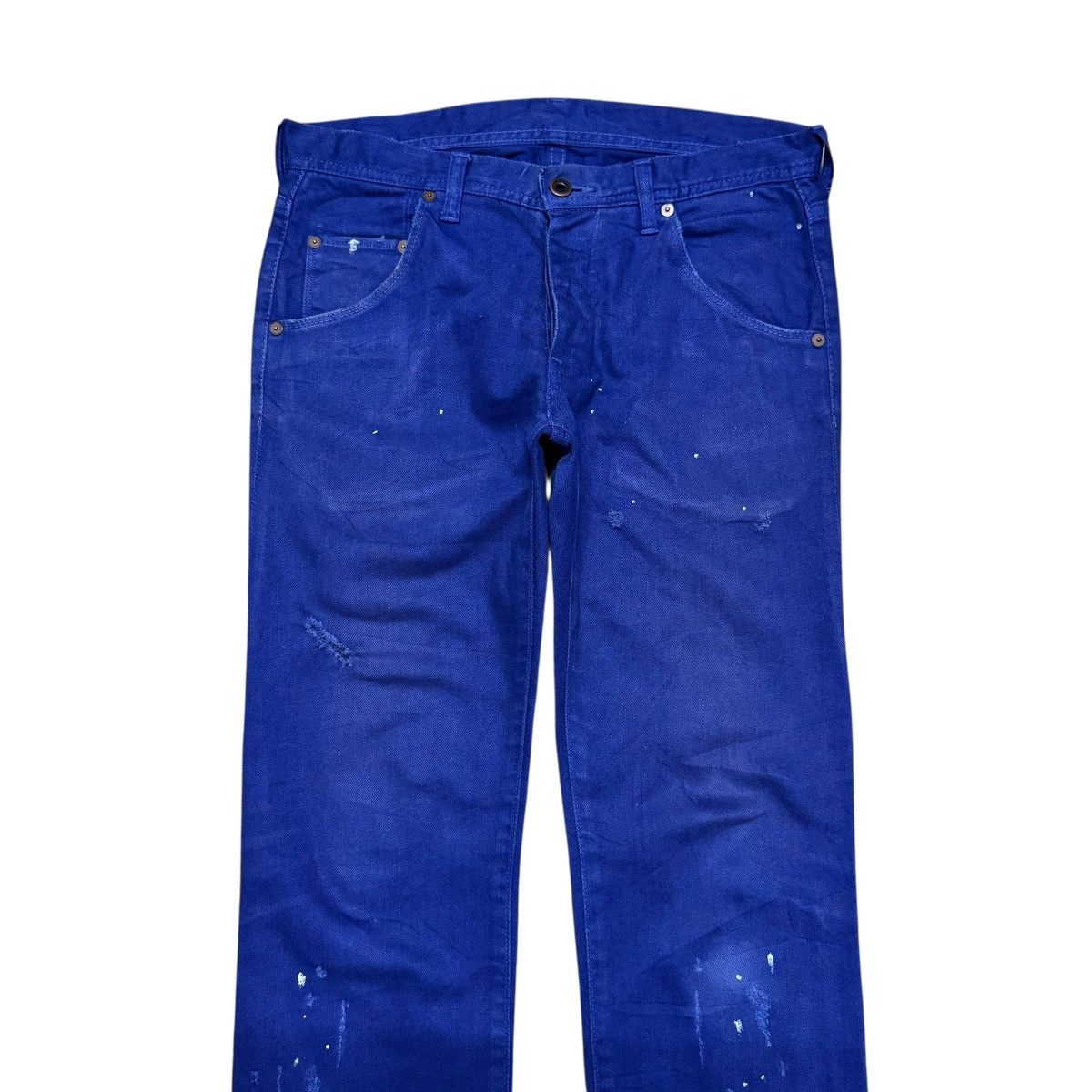 wjk Wjk Blue Denim Painter Jeans Skinny Size US 30 / EU 46 - 2 Thumbnail