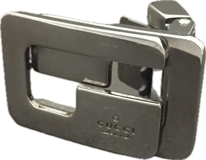 Gucci Gucci Rectangular GG Belt Buckle Size ONE SIZE - 8 Thumbnail