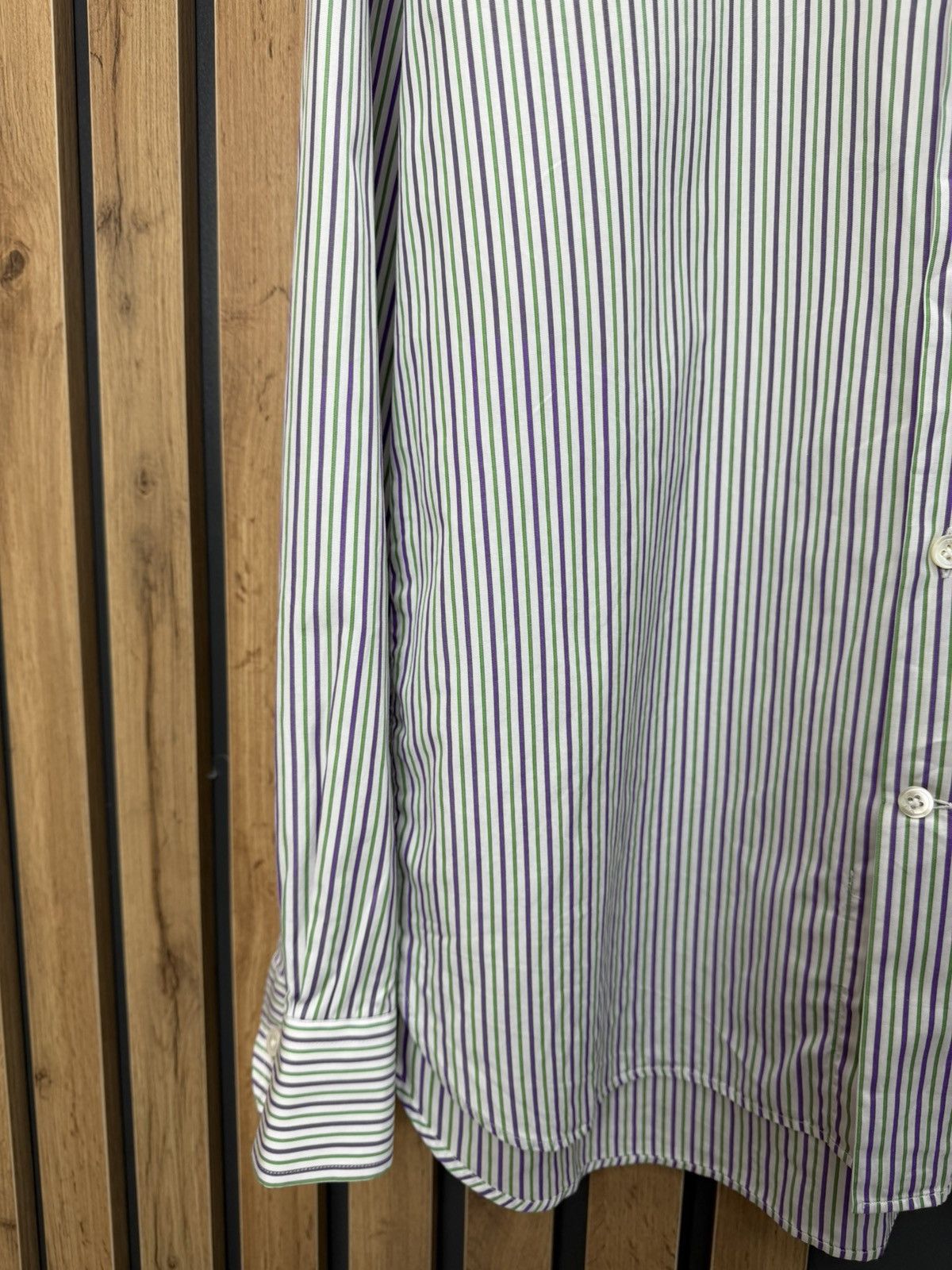 Other RODA Striped Cotton Shirt Men’s Size 42 16 1/2 Size US L / EU 52-54 / 3 - 3 Thumbnail