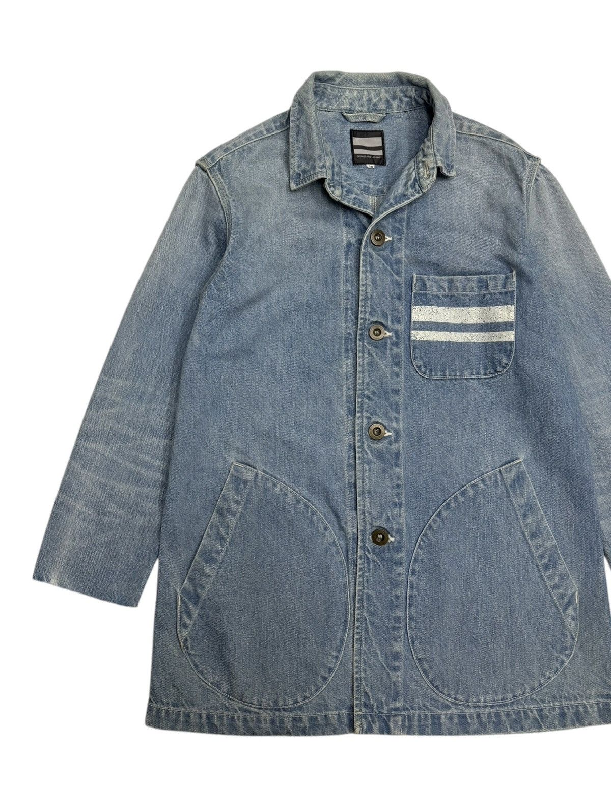 Blue Blue Japan × Evisu × Momotaro Jeans 🔥MOMOTARO JAPAN BLUE DENIM CHORE JACKET Size US M / EU 48-50 / 2 - 5 Thumbnail