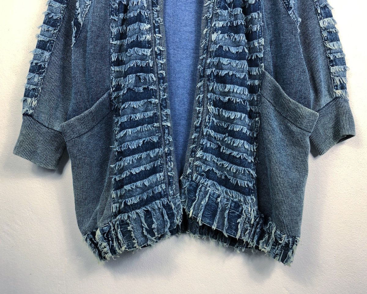 Japanese Brand Rare Denim Kapital Inspired Cardigan Robe Size US L / EU 52-54 / 3 - 3 Thumbnail