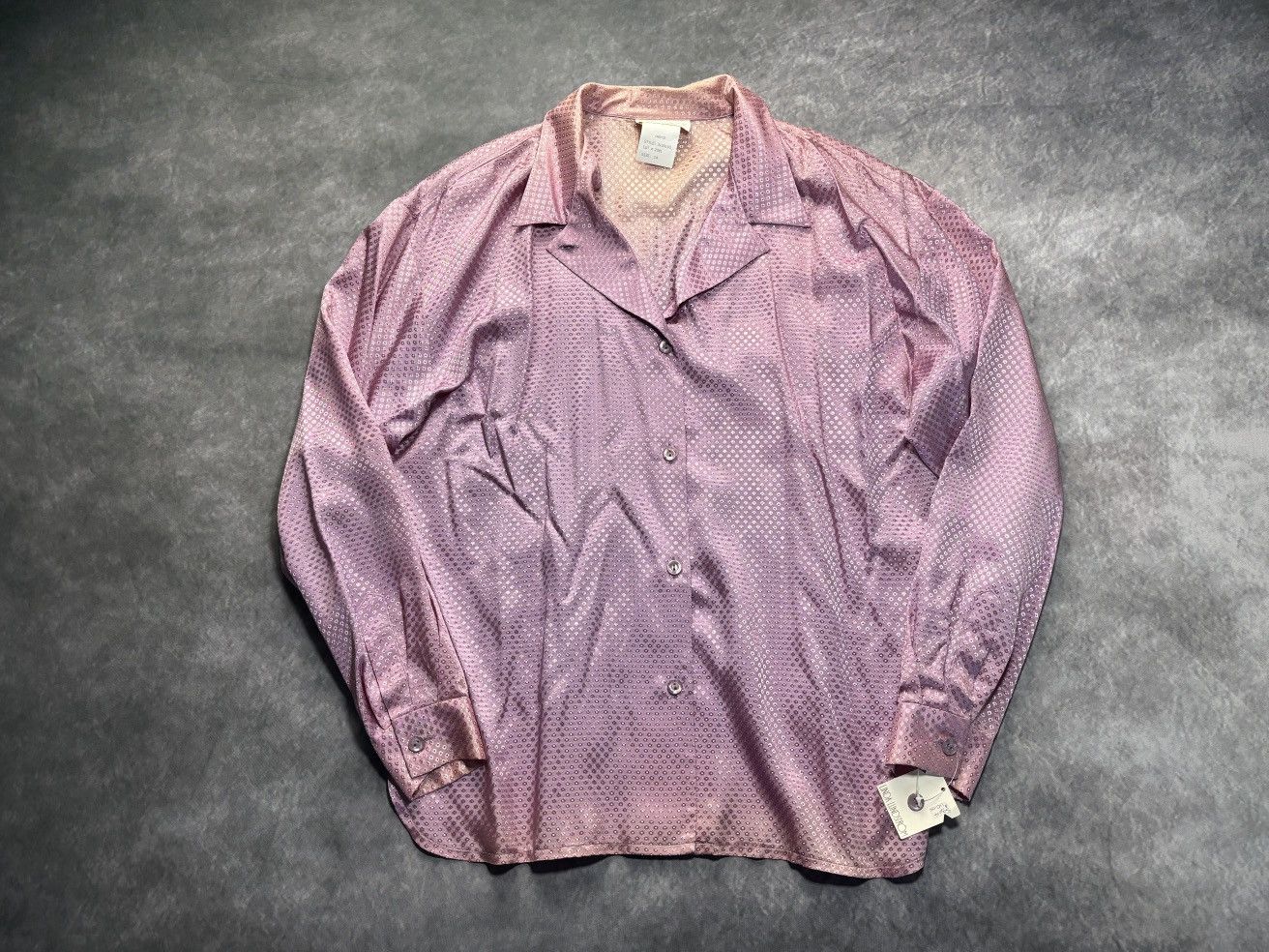Vintage 1980s Linda Lundstrum Shirt Vintage Ombre Gradient Disco 70s Size US S / EU 44-46 / 1 - 19 Thumbnail