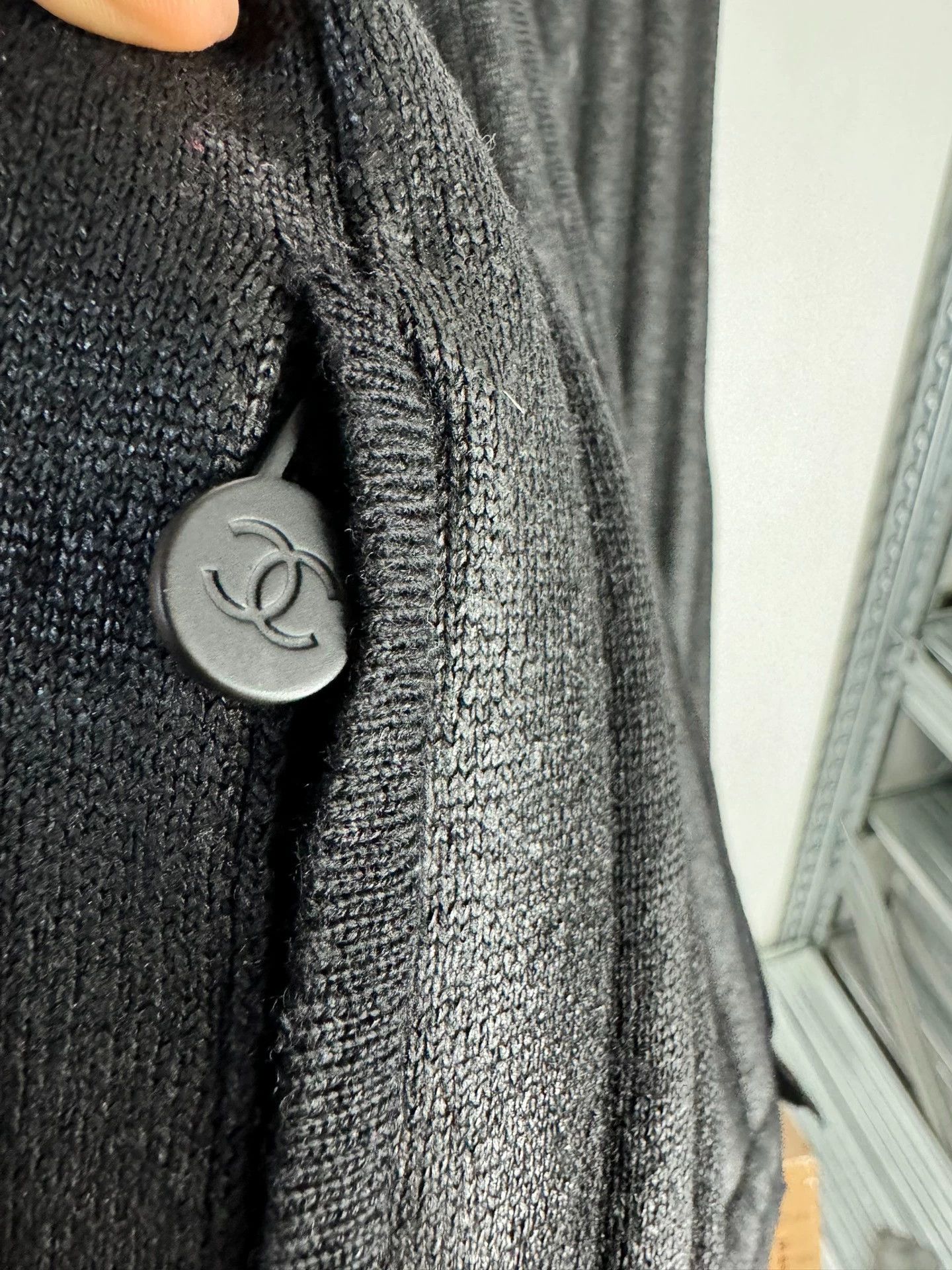 Chanel Chanel Women's 100% Wool Waxed Vest 36 9.5/10 Size XS / US 0-2 / IT 36-38 - 3 Thumbnail