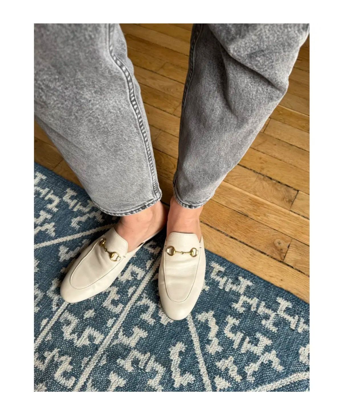 Gucci Authentic Gucci Princeton Beige Leather Vintage Mules Size US 8 / IT 38 - 4 Thumbnail