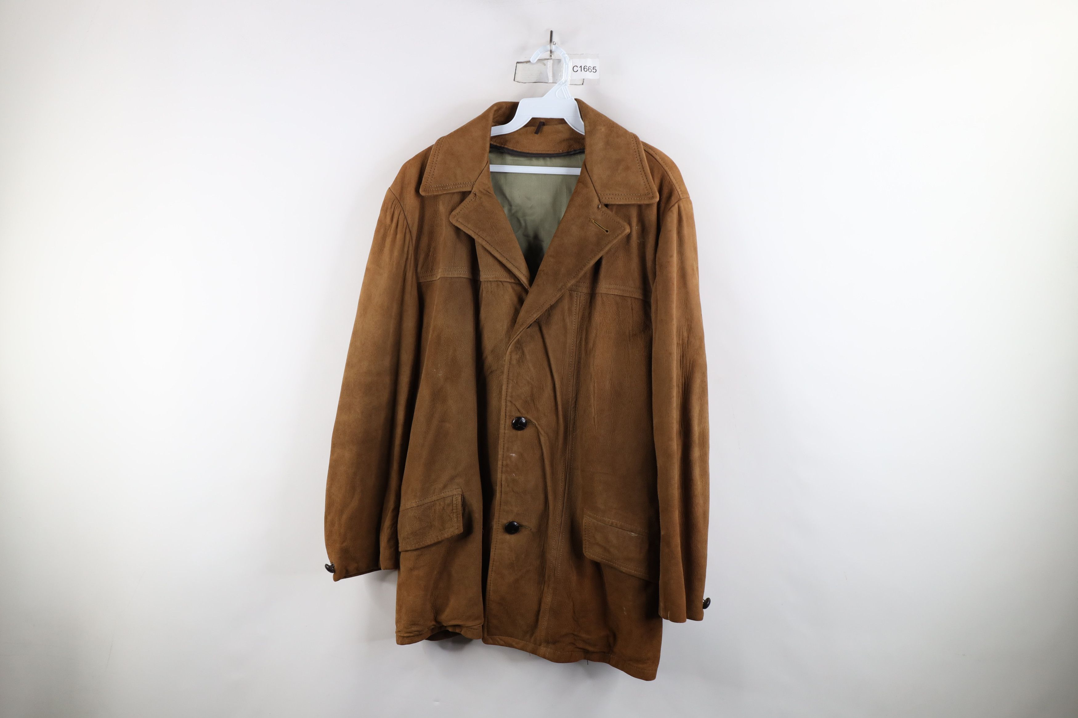 シェビニオン】 80s genuine leather Mods coat Vintage 70s