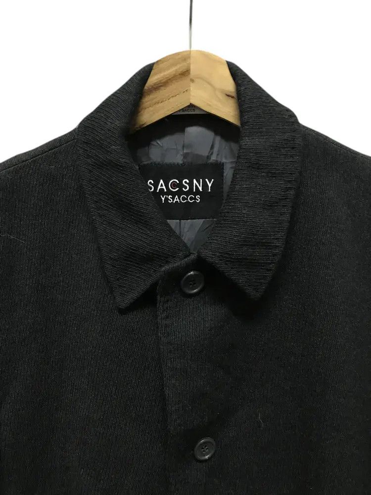 Yohji Yamamoto Sacsny Y'saccs by Yohji Yamamoto Wool Coat Size US L / EU 52-54 / 3 - 4 Thumbnail