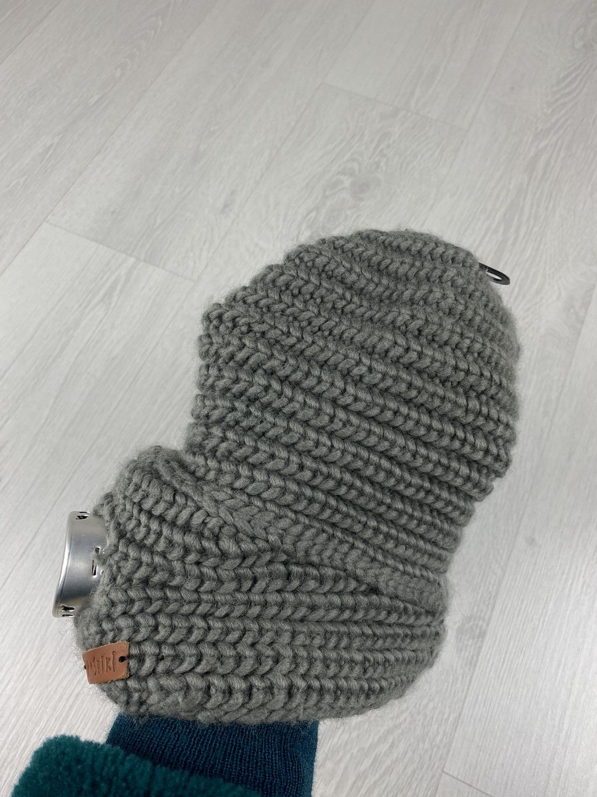Handmade New! Moshiki Wool Beanie Winter Ski Hat Mask Sherpa Y2K Size ONE SIZE - 3 Thumbnail