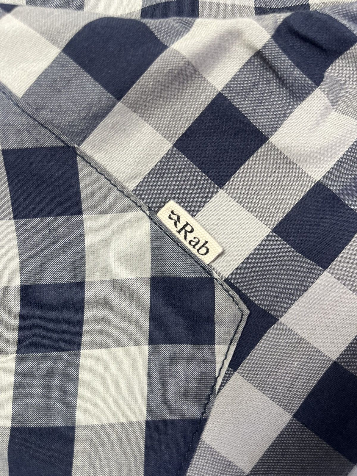 Rab × Vintage Vintage y2k Rab checked plaid thin summer shirt Size US XL / EU 56 / 4 - 7 Thumbnail