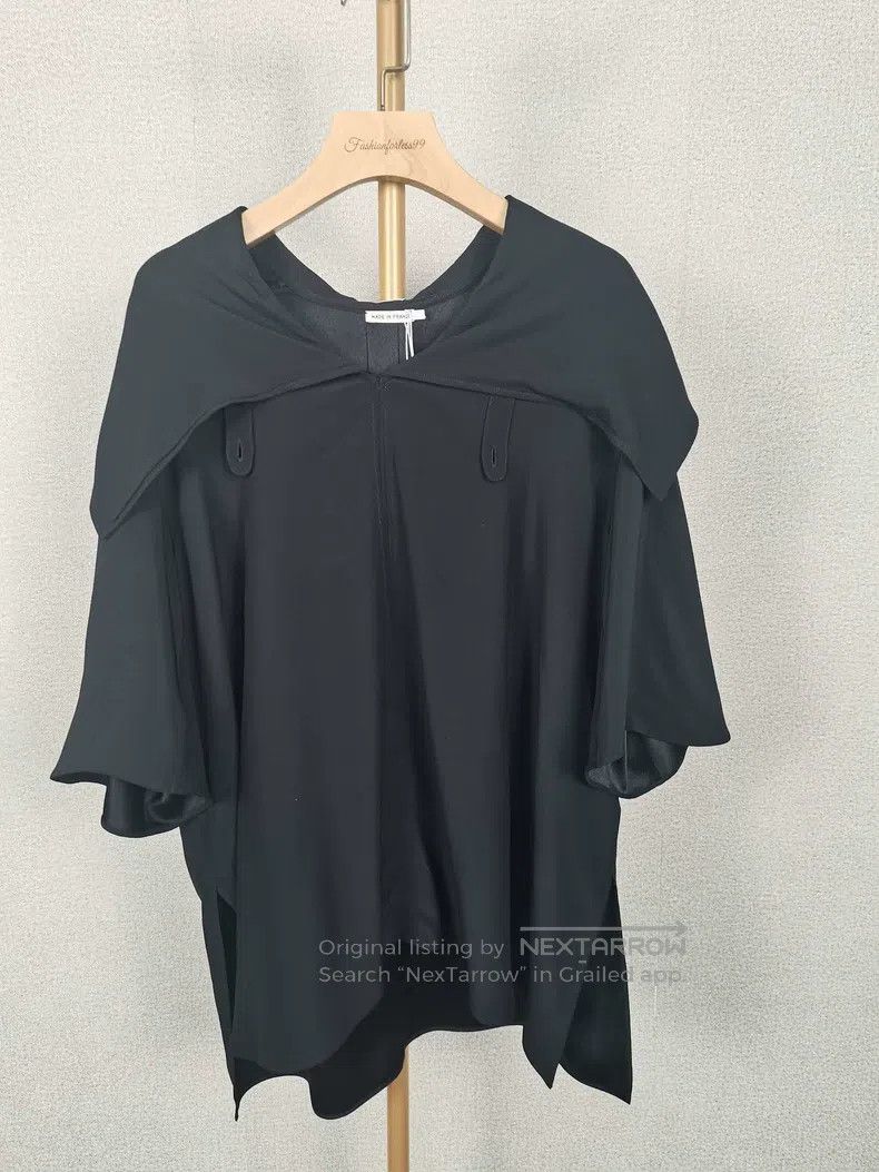 Hermes Hermes Black Short Sleeve Size XXS / US 00 / IT 34 - 1 Thumbnail