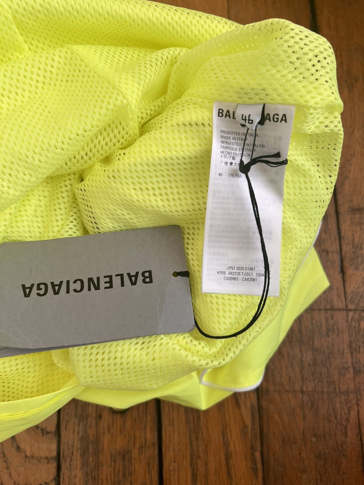 Balenciaga Balenciaga Zip Track Pant Neon Green Size US 44 / EU 60 - 3 Thumbnail