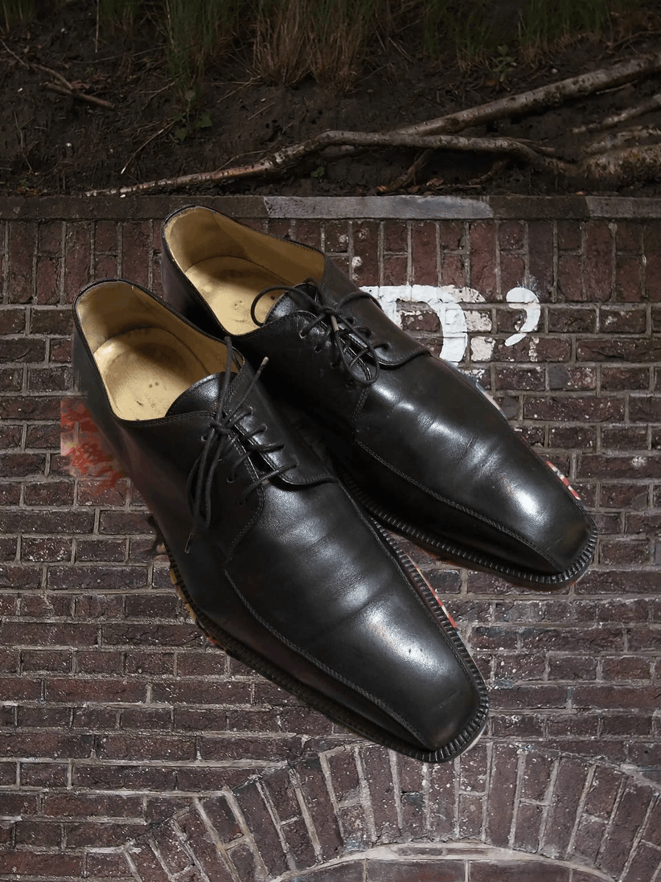 Dolce & Gabbana Dolce&Gabbana Men Black Leather Formal Shoes Size US 9 / EU 42 - 1 Thumbnail