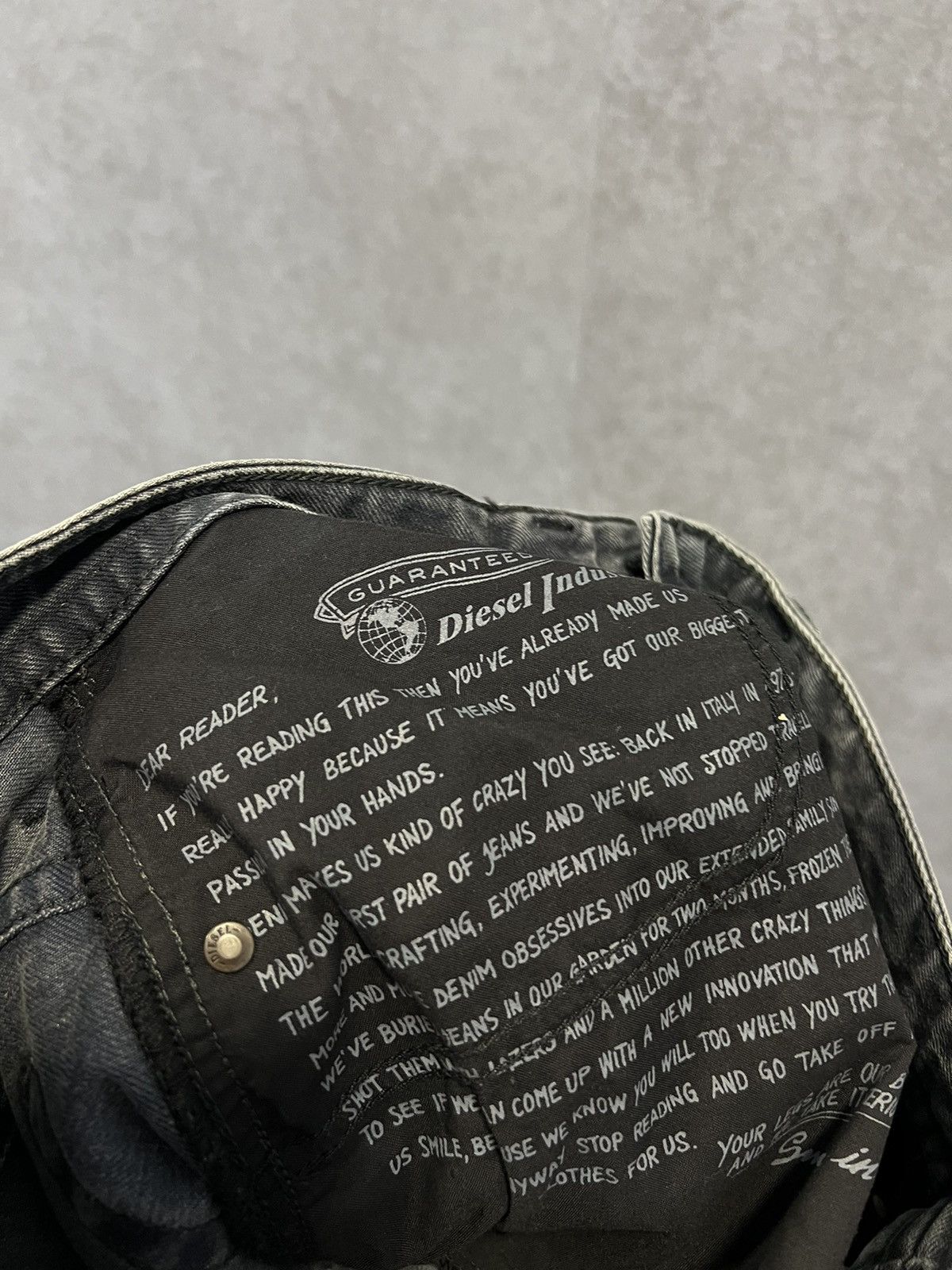 Diesel Diesel Thavar designer distressed jeans Size US 30 / EU 46 - 11 Thumbnail