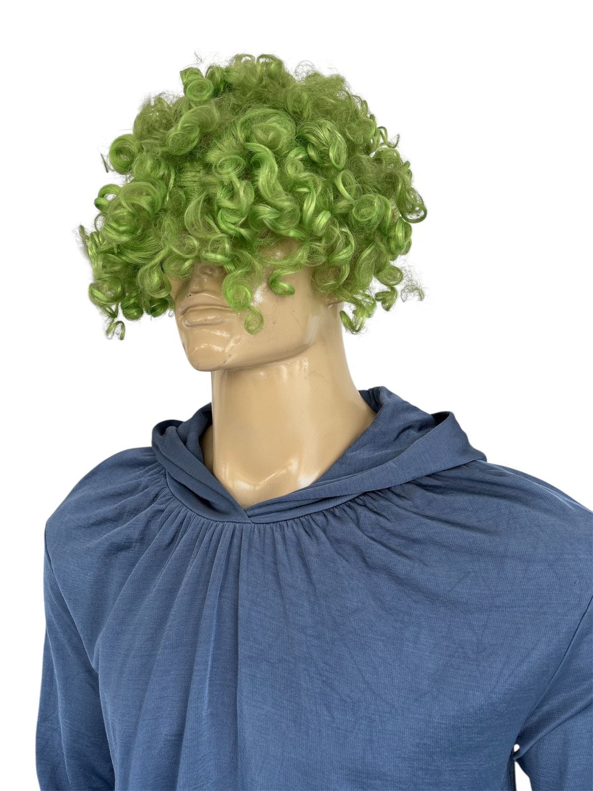 Maison Margiela AW19 Metallic Blue Hooded Top Size US S / EU 44-46 / 1 - 3 Thumbnail