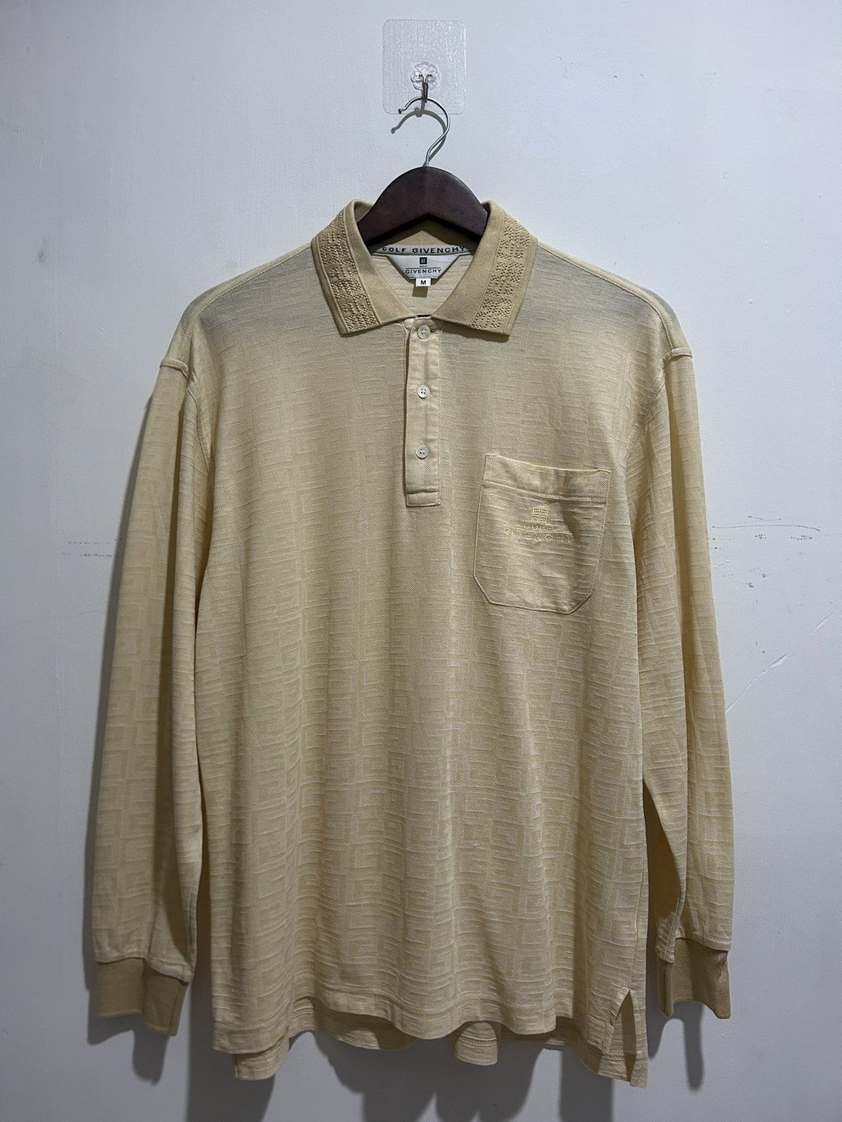 Givenchy 2000s Givenchy Golf Monogram Pocket Shirt Size US M / EU 48-50 / 2 - 3 Thumbnail