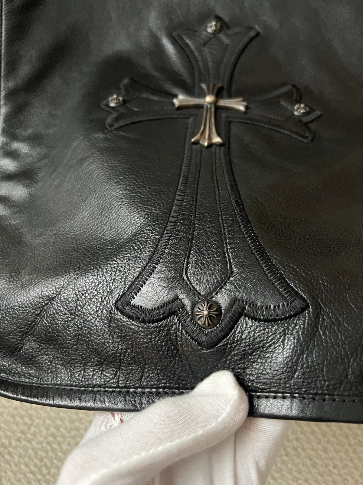 Chrome Hearts Cross mail Bag Chrome Hearts Full Back Limited 1 of 1 Size ONE SIZE - 4 Thumbnail