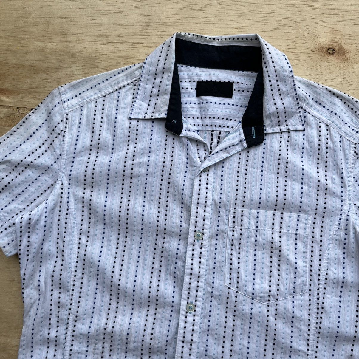 Japanese Brand ASM VINTAGE STRIPES SHIRT LIKE YOHJI JAMAMOTO Size M / US 6-8 / IT 42-44 - 2 Thumbnail