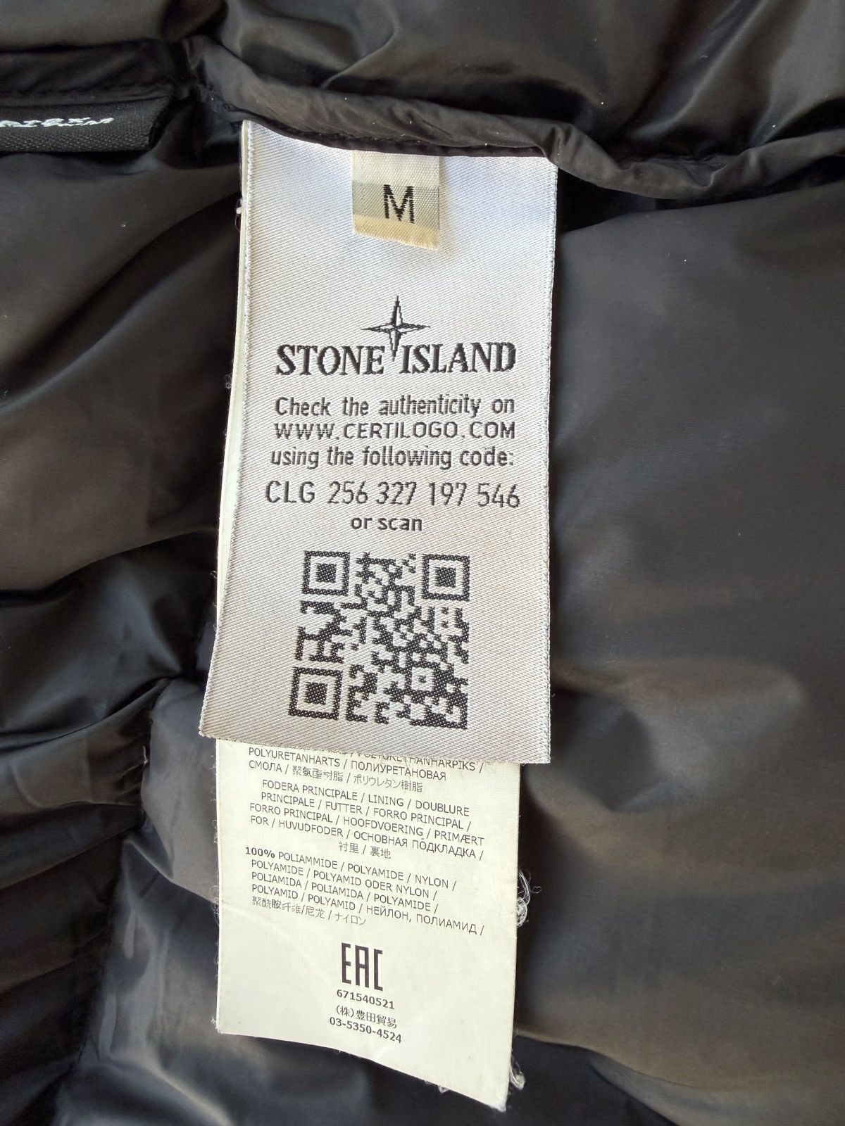 Stone Island Stone Island Pertex Quantum Y Size US M / EU 48-50 / 2 - 14 Thumbnail